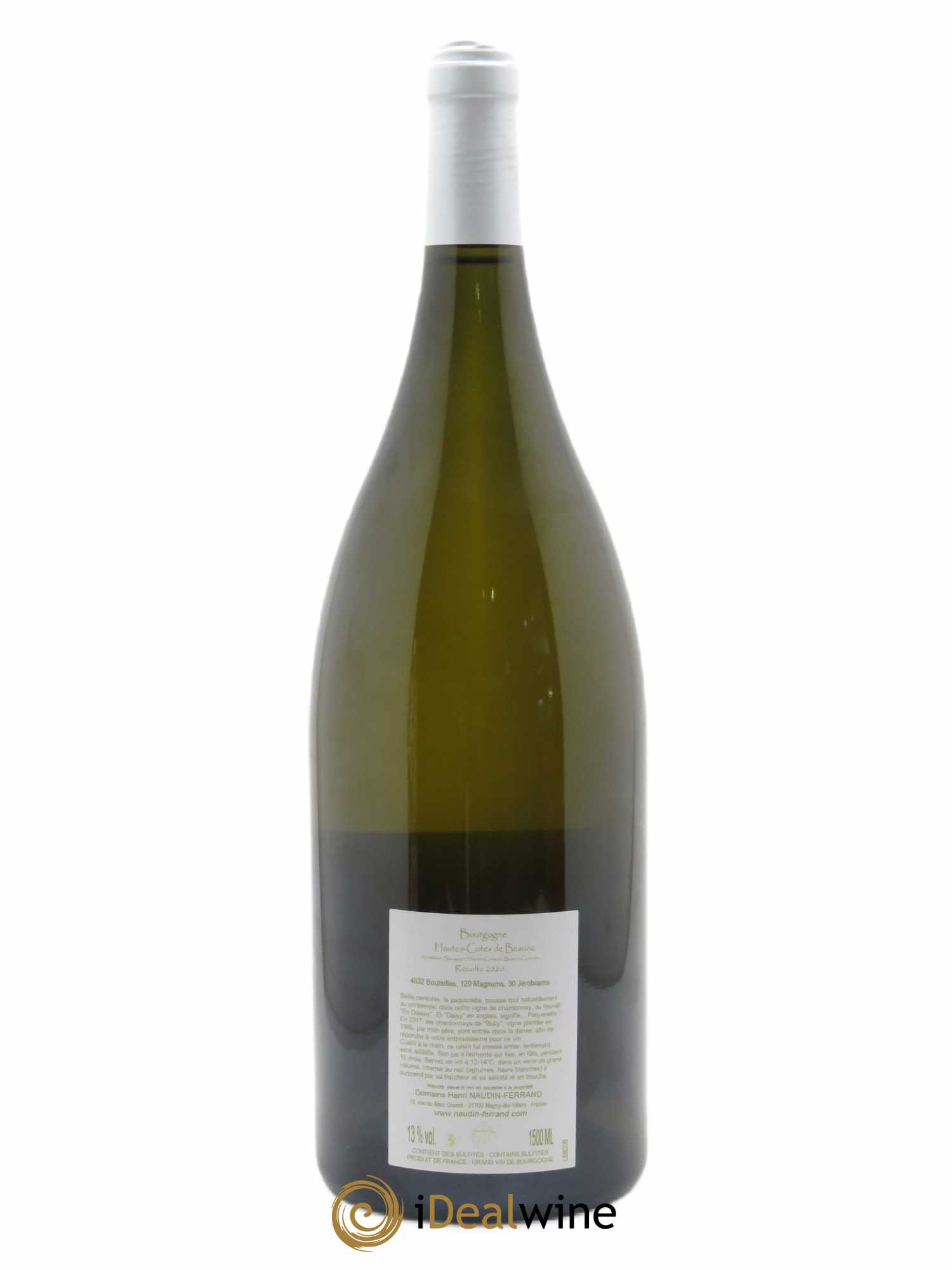 Hautes-Côtes de Beaune Bellis Perennis Naudin-Ferrand (Domaine) 2020 - Lot de 1 magnum - 1
