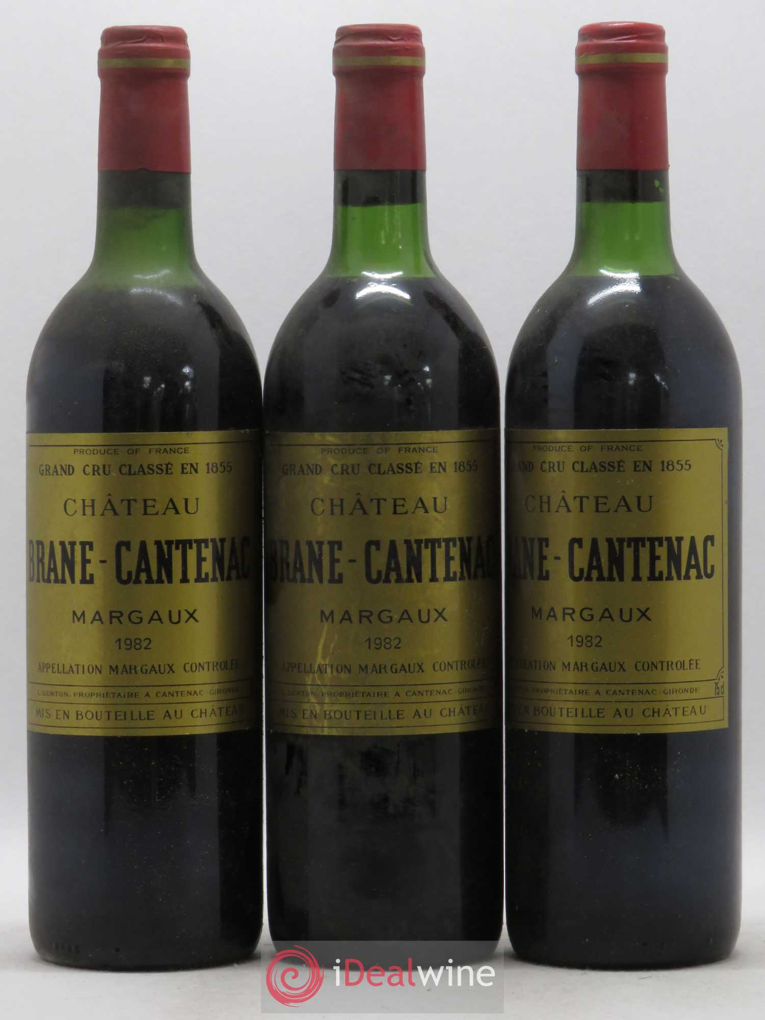 Château Brane Cantenac 2ème Grand Cru Classé 1982 - Lot de 6 bouteilles - 2