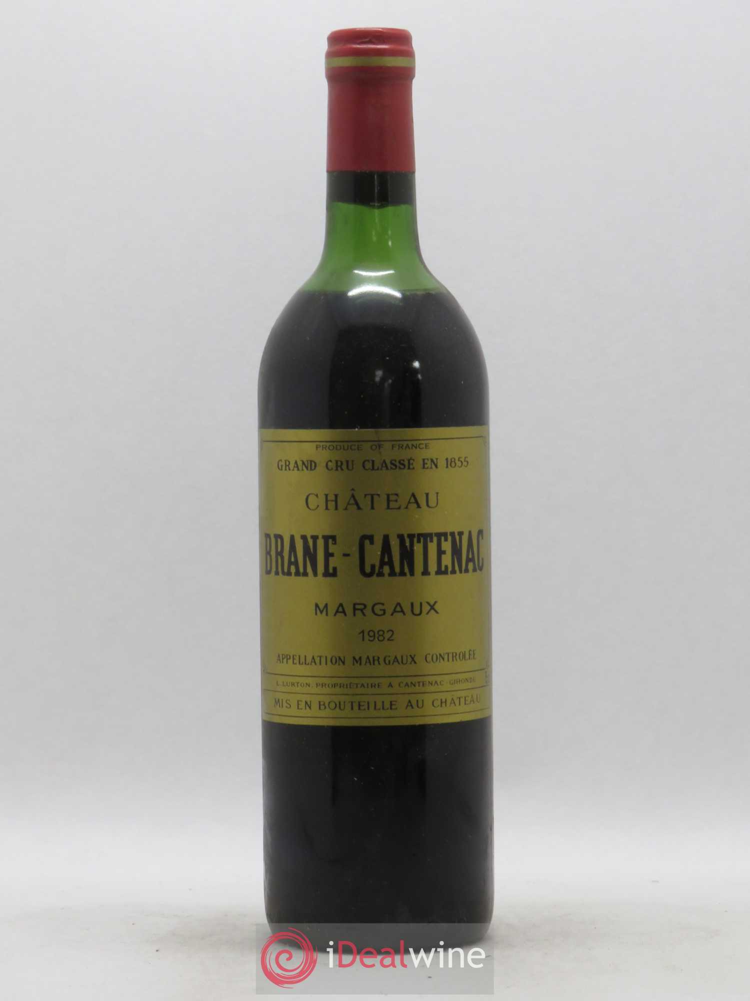 Château Brane Cantenac 2ème Grand Cru Classé 1982 - Lot de 1 bouteille - 0