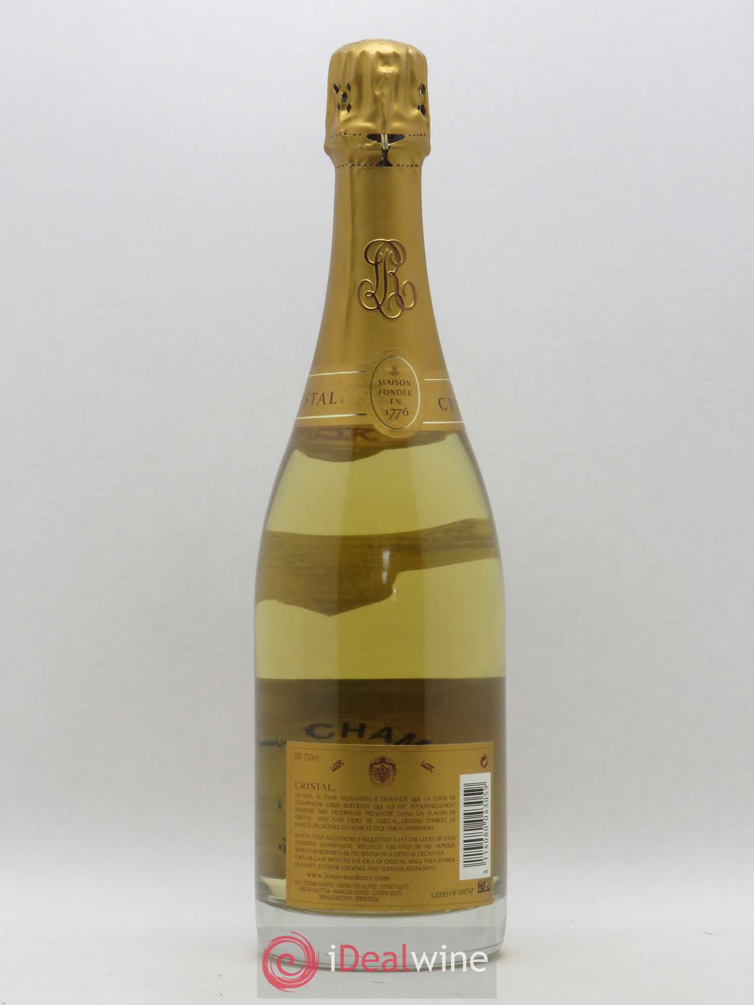 Cristal Louis Roederer 2006 - Lot de 1 bouteille - 1