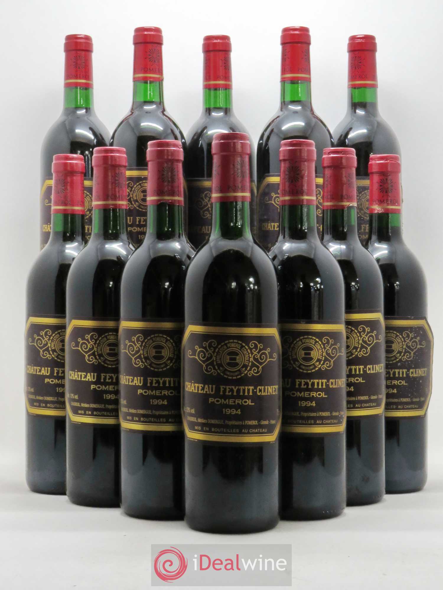 Château Feytit-Clinet 1994 - Lot de 12 bouteilles - 0