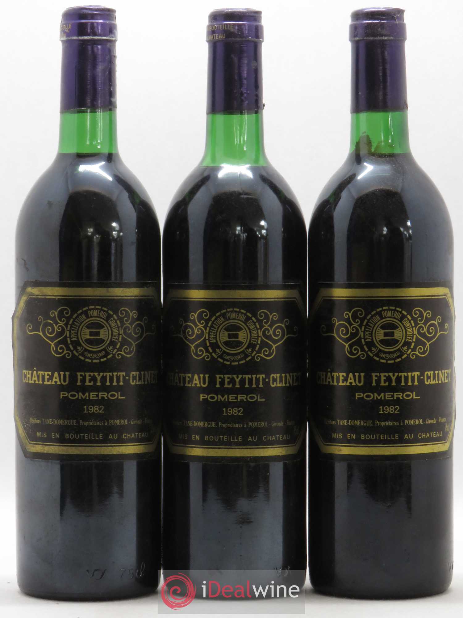 Château Feytit-Clinet 1982 - Lot de 12 bouteilles - 1