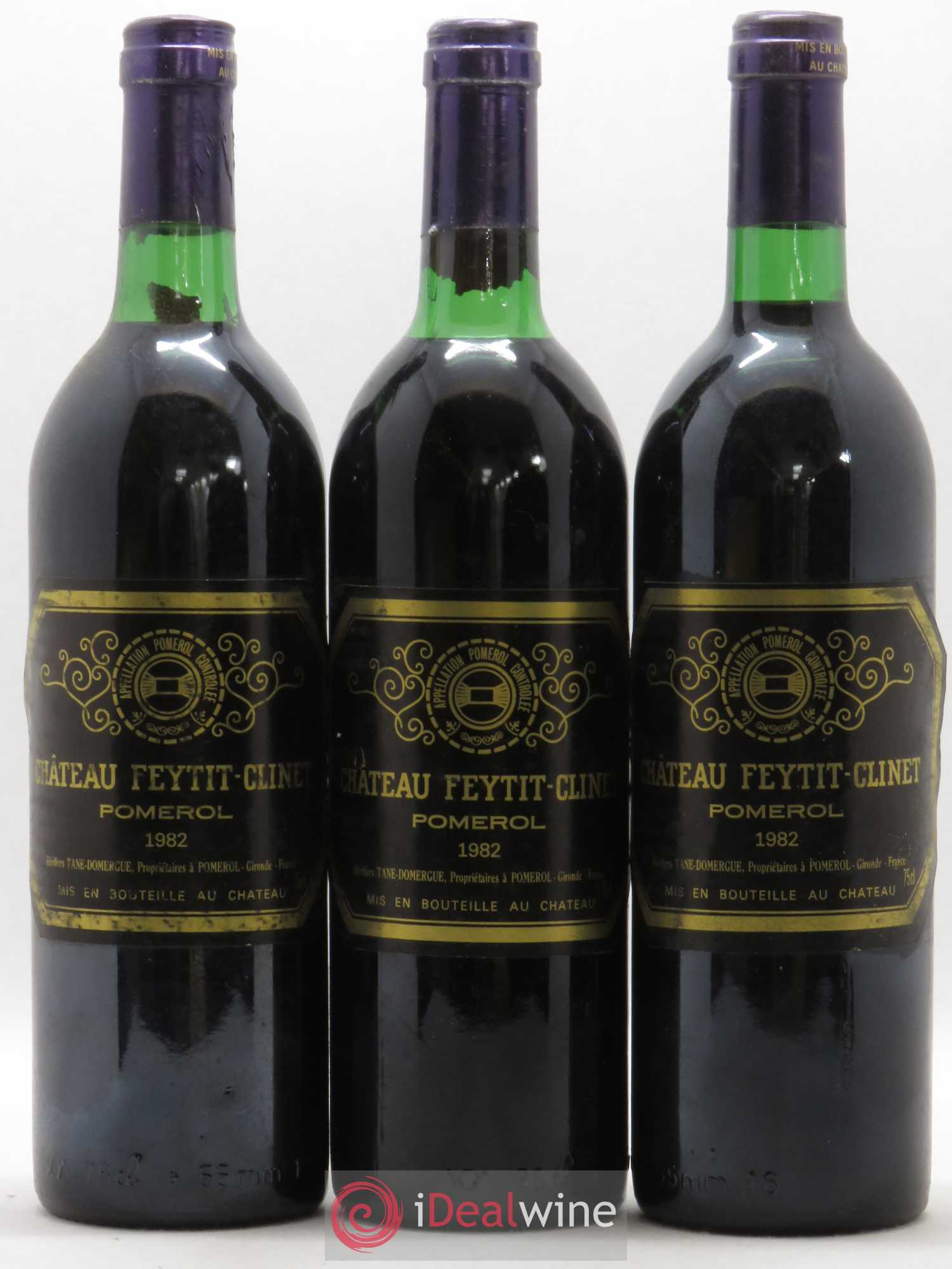 Château Feytit-Clinet 1982 - Lot de 12 bouteilles - 3