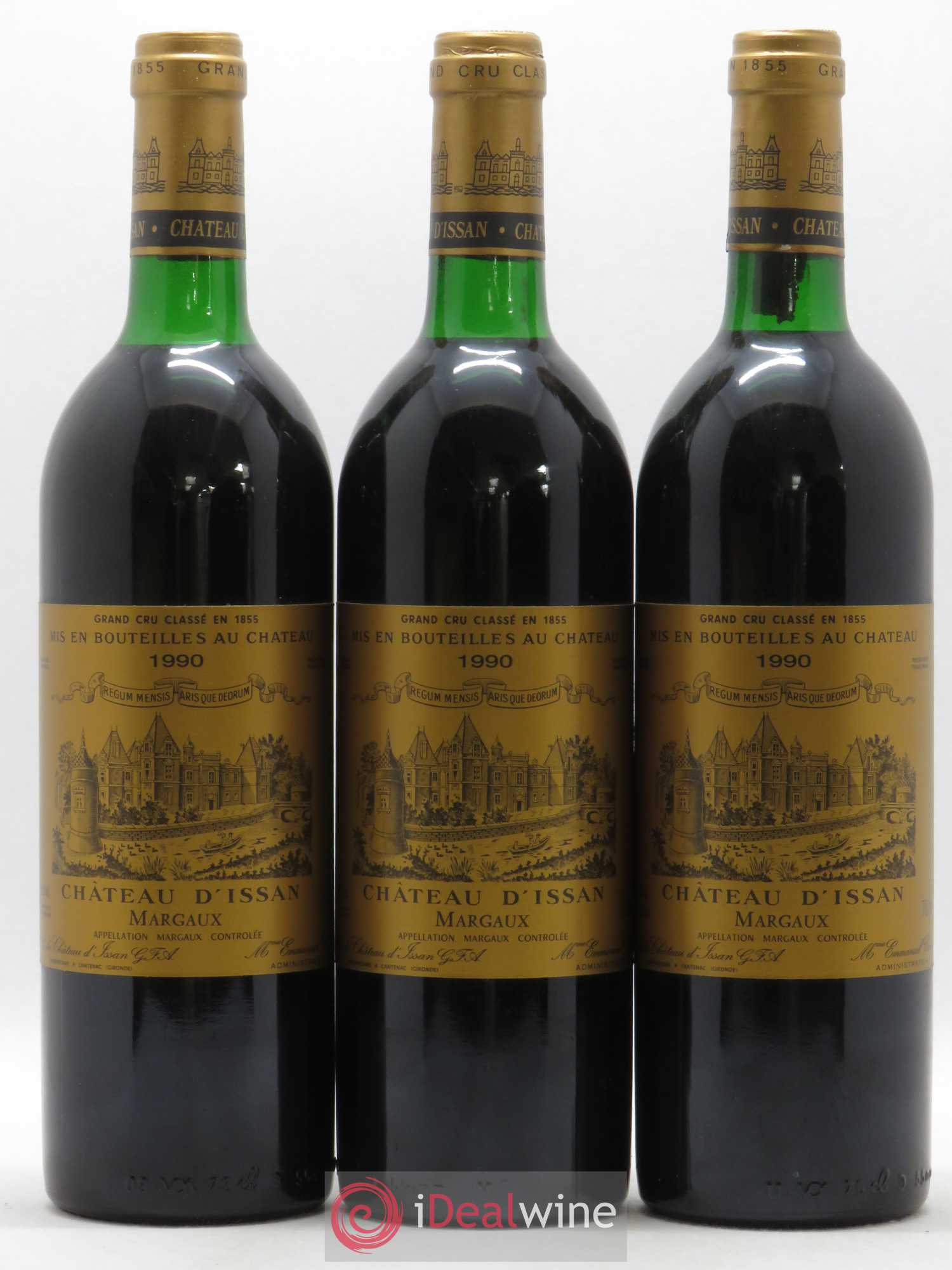 Château d'Issan 3ème Grand Cru Classé 1990 - Lot de 12 bouteilles - 2