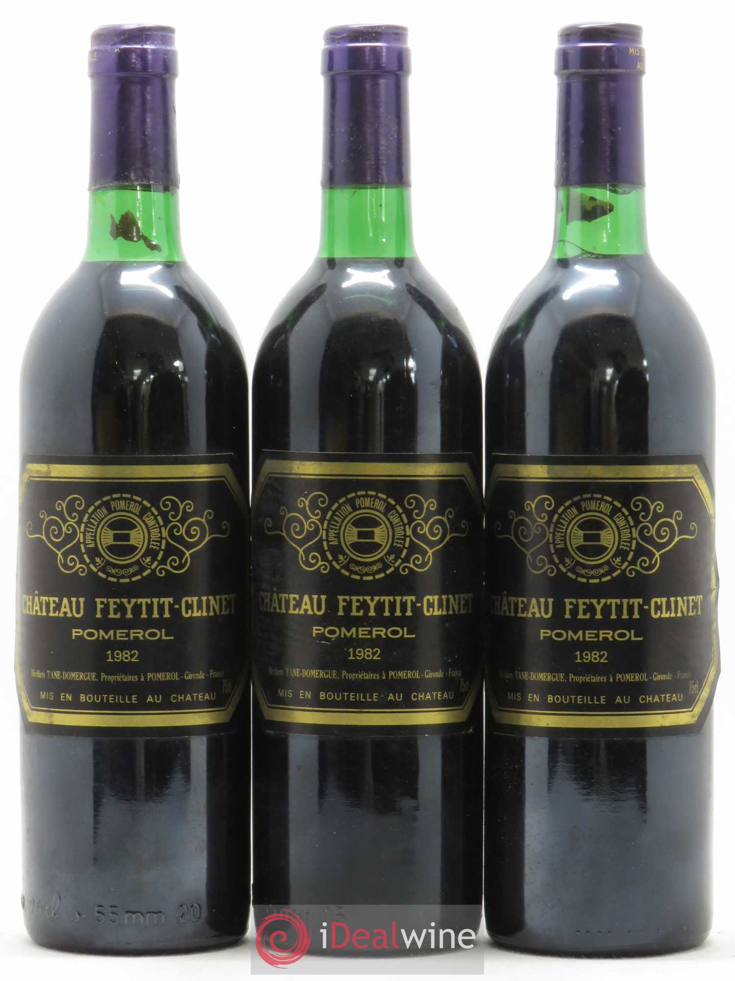 Château Feytit-Clinet 1982 - Lot de 12 bouteilles - 3