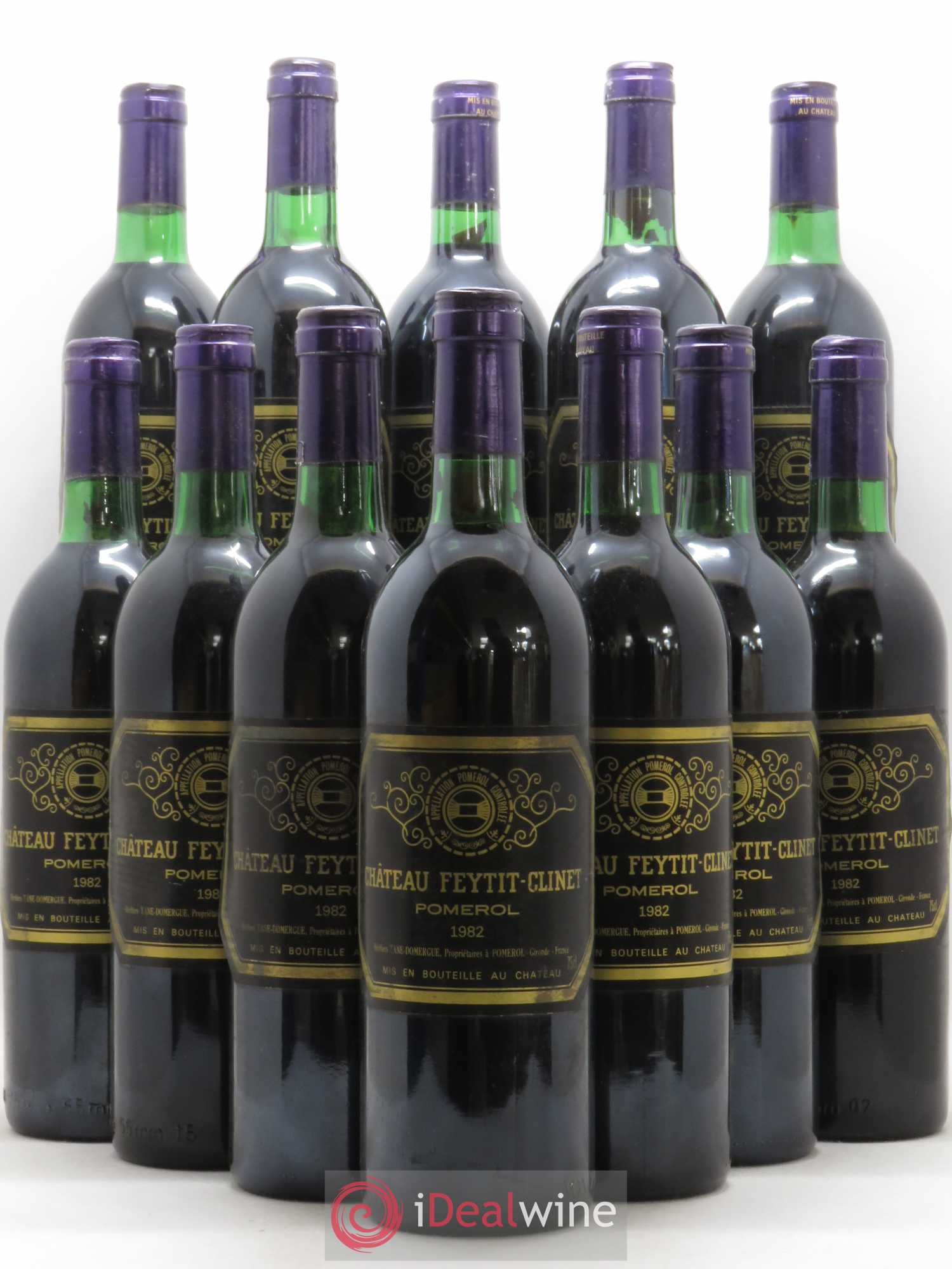 Château Feytit-Clinet 1982 - Lot de 12 bouteilles - 0