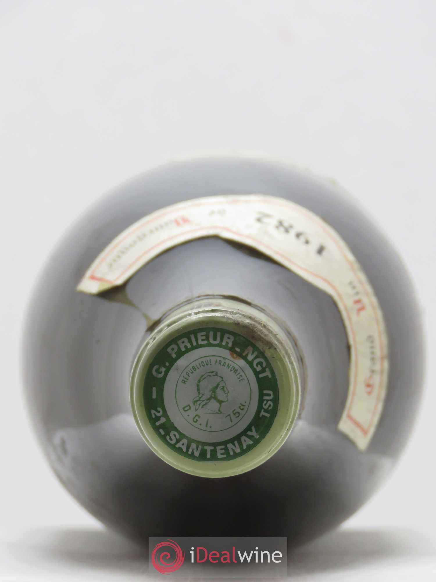 Musigny Grand Cru G. Prieur 1982 - Lot of 2 bottles - 1