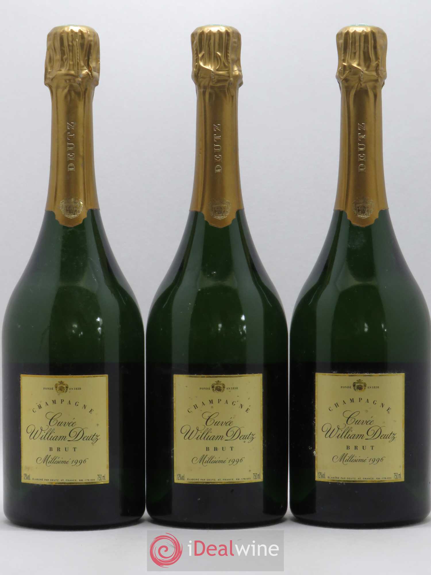 Cuvée William Deutz Deutz 1996 - Lot de 6 bouteilles - 3