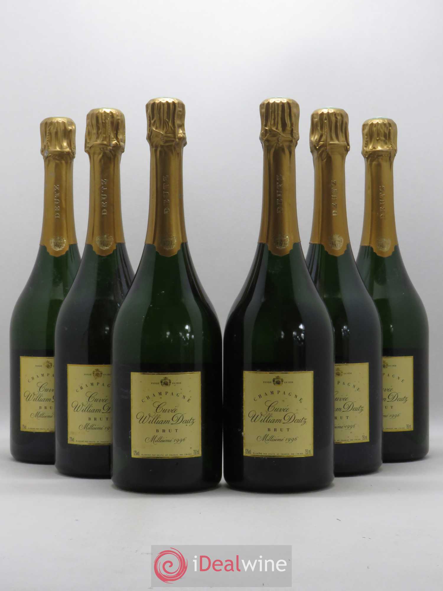 Cuvée William Deutz Deutz 1996 - Lot de 6 bouteilles - 0