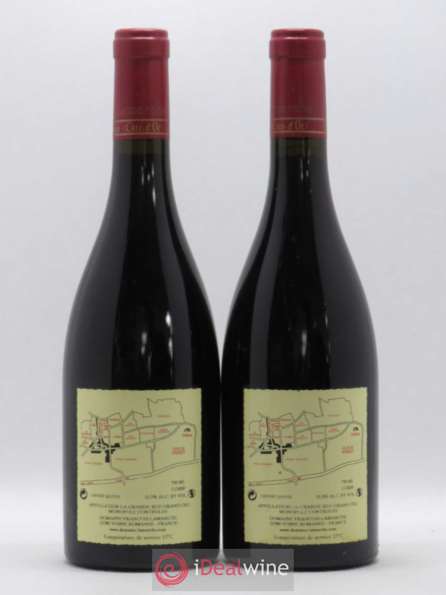 La Grande Rue Grand Cru Lamarche (Domaine) 2009 - Lot de 2 bouteilles - 1