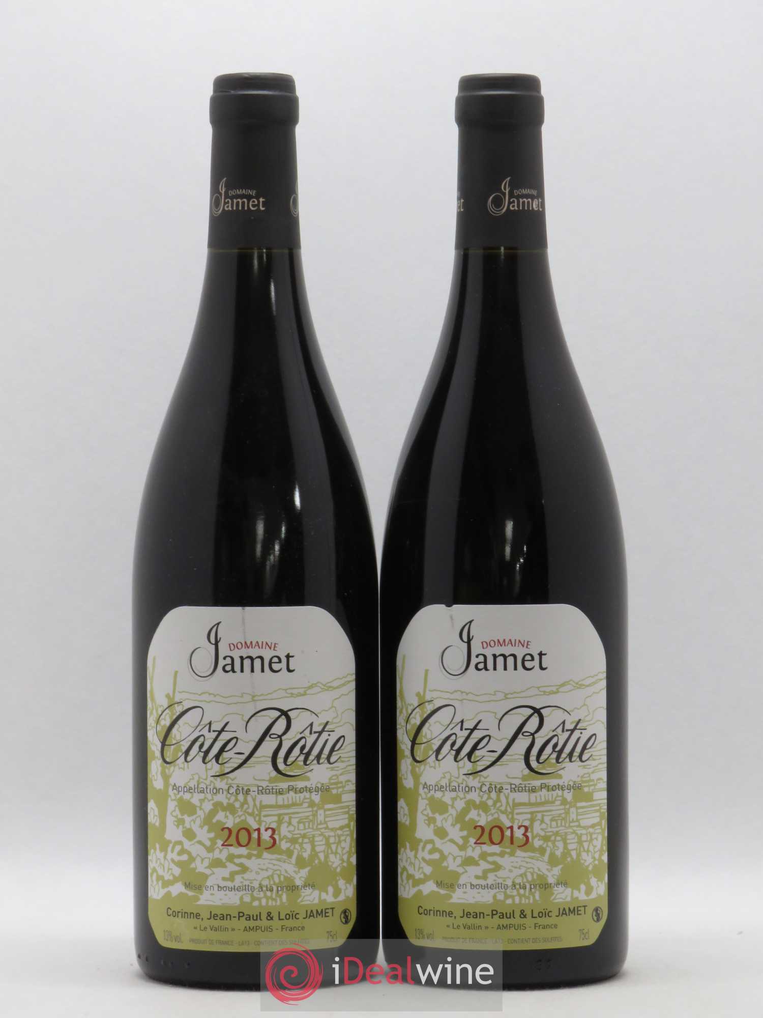 Côte-Rôtie Jamet (Domaine) 2013 - Lot de 2 bouteilles - 0