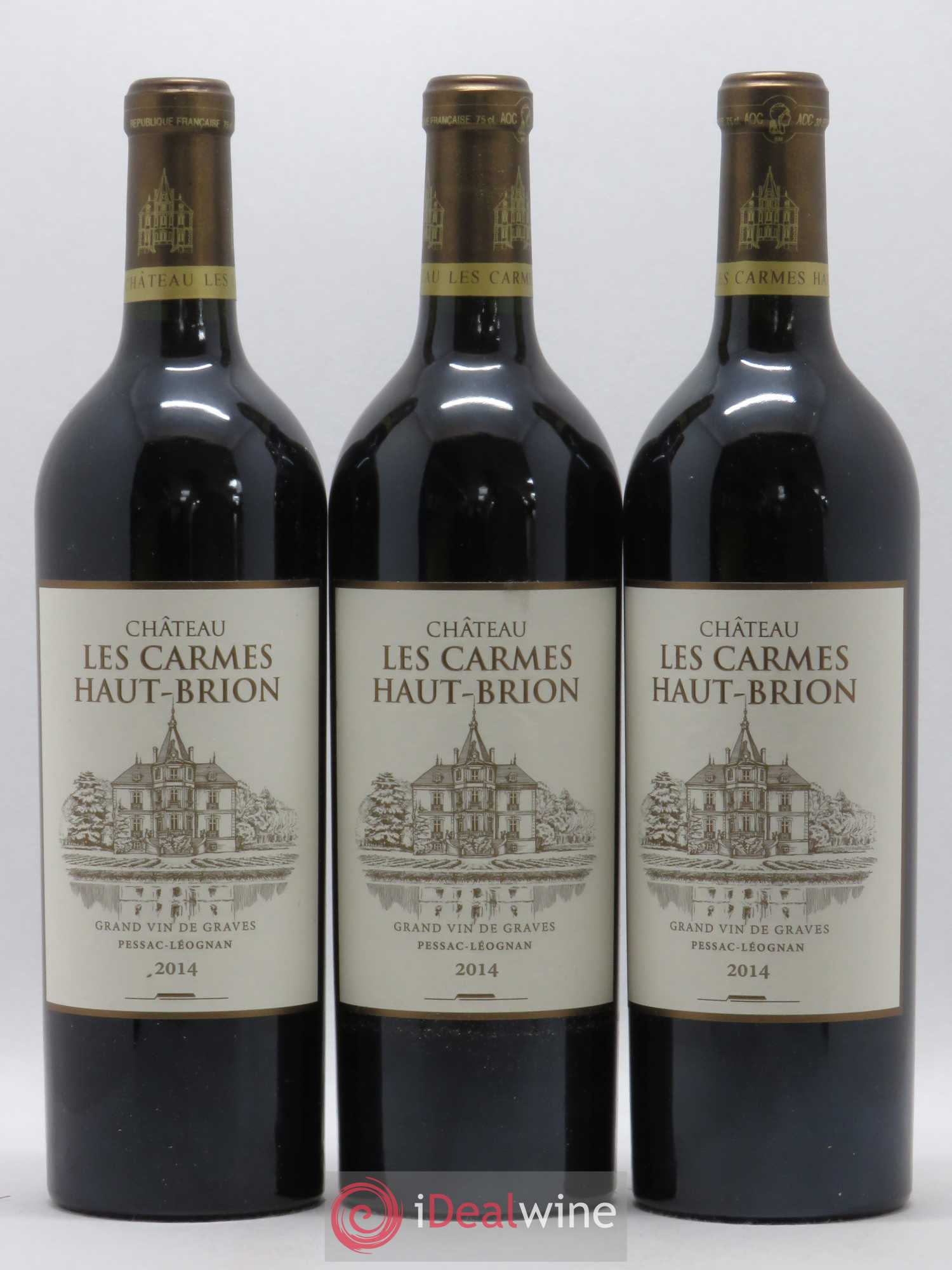 Château Les Carmes Haut-Brion 2014 - Lot de 6 bouteilles - 1