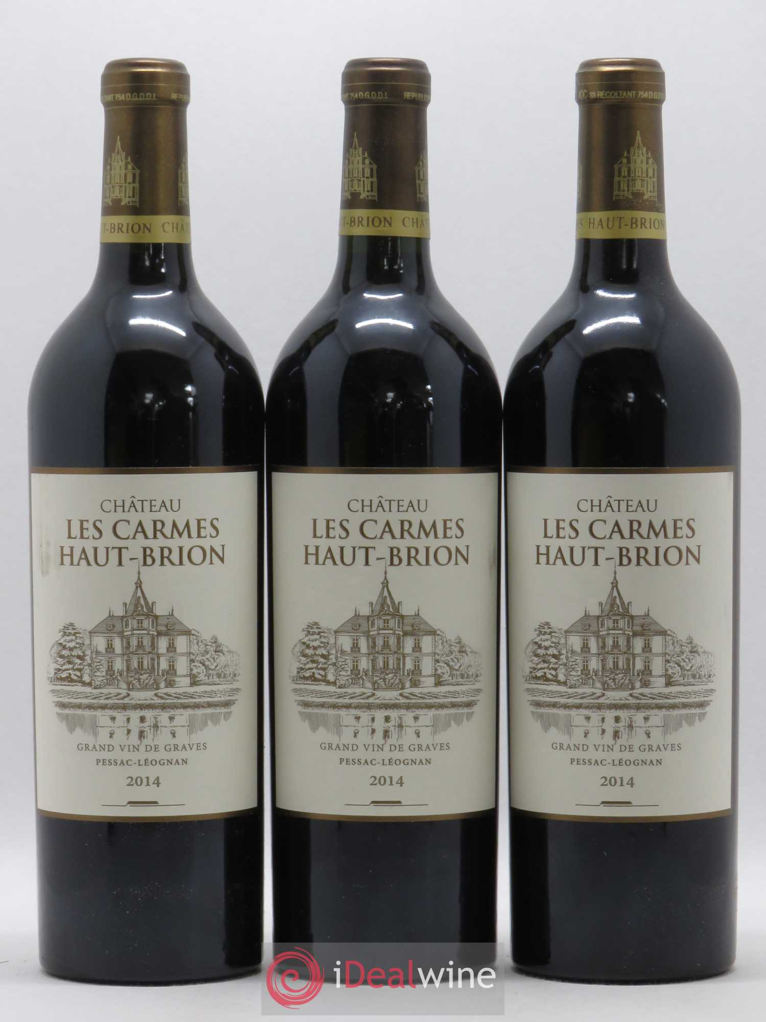 Château Les Carmes Haut-Brion 2014 - Lot de 6 bouteilles - 3