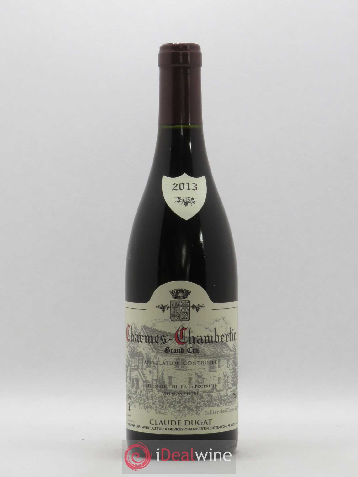 Charmes-Chambertin Grand Cru Claude Dugat 2013 - Lot de 1 bouteille - 0