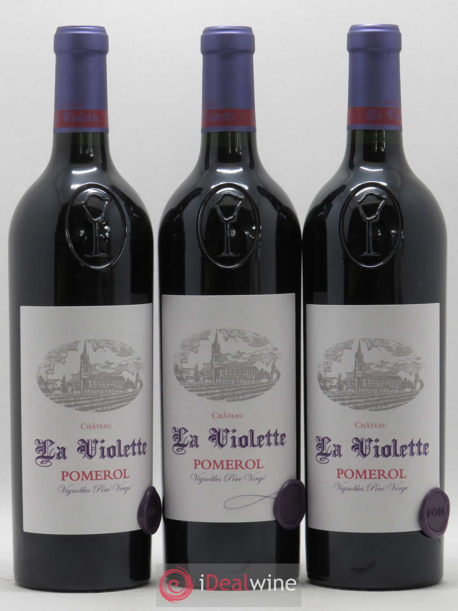 Château la Violette 2015 - Lot de 6 bouteilles - 1