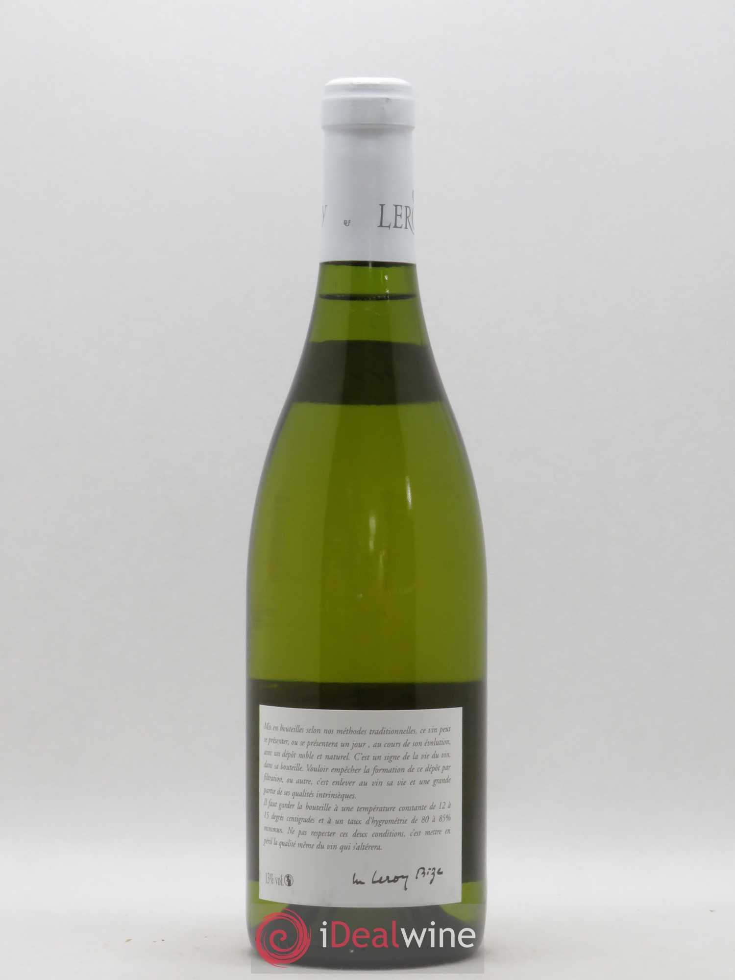 Puligny-Montrachet 1er Cru Sous le Puits Leroy SA 2009 - Lot of 1 bottle - 1