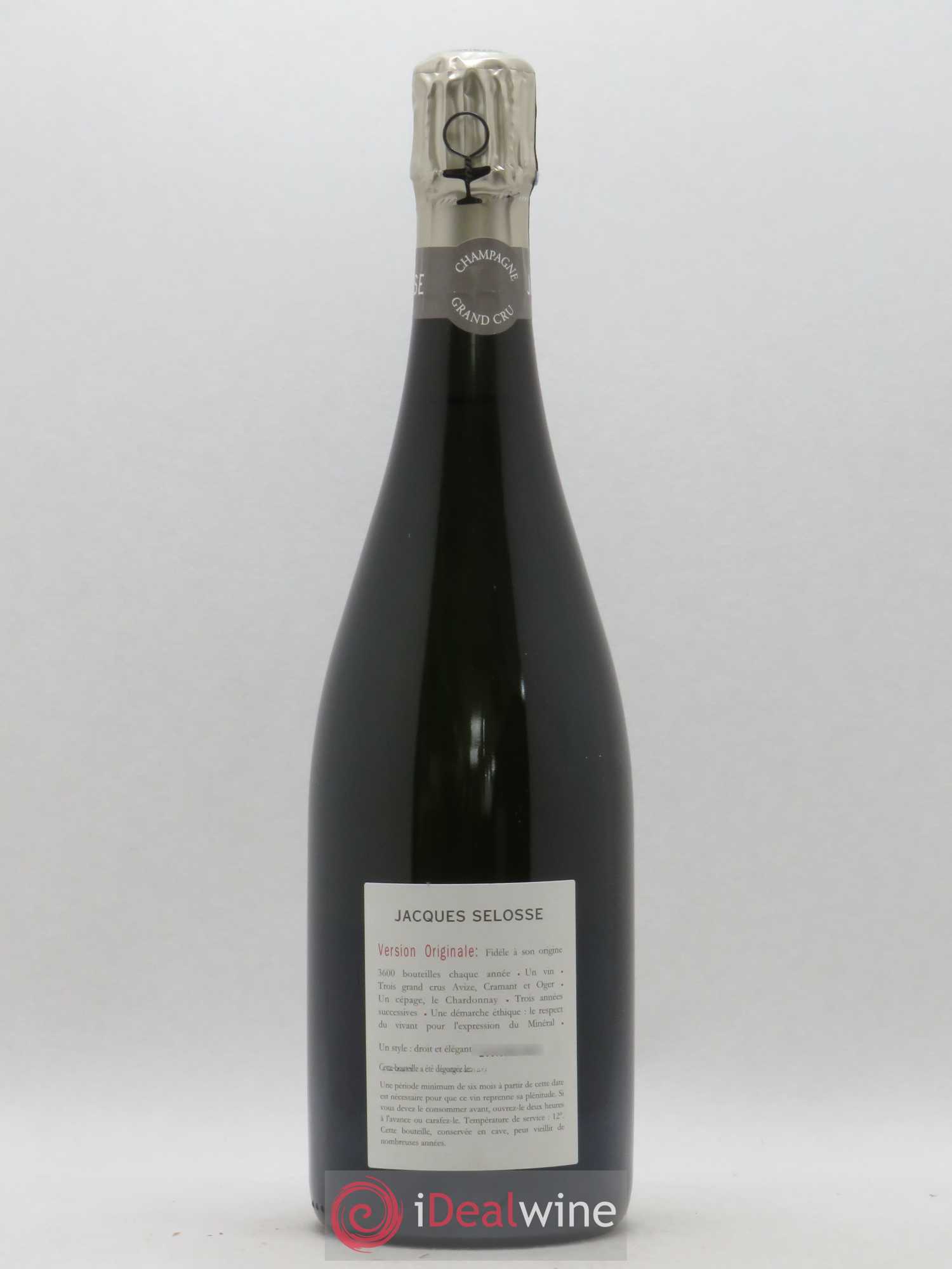 Version Originale Jacques Selosse - Lot de 1 bouteille - 1