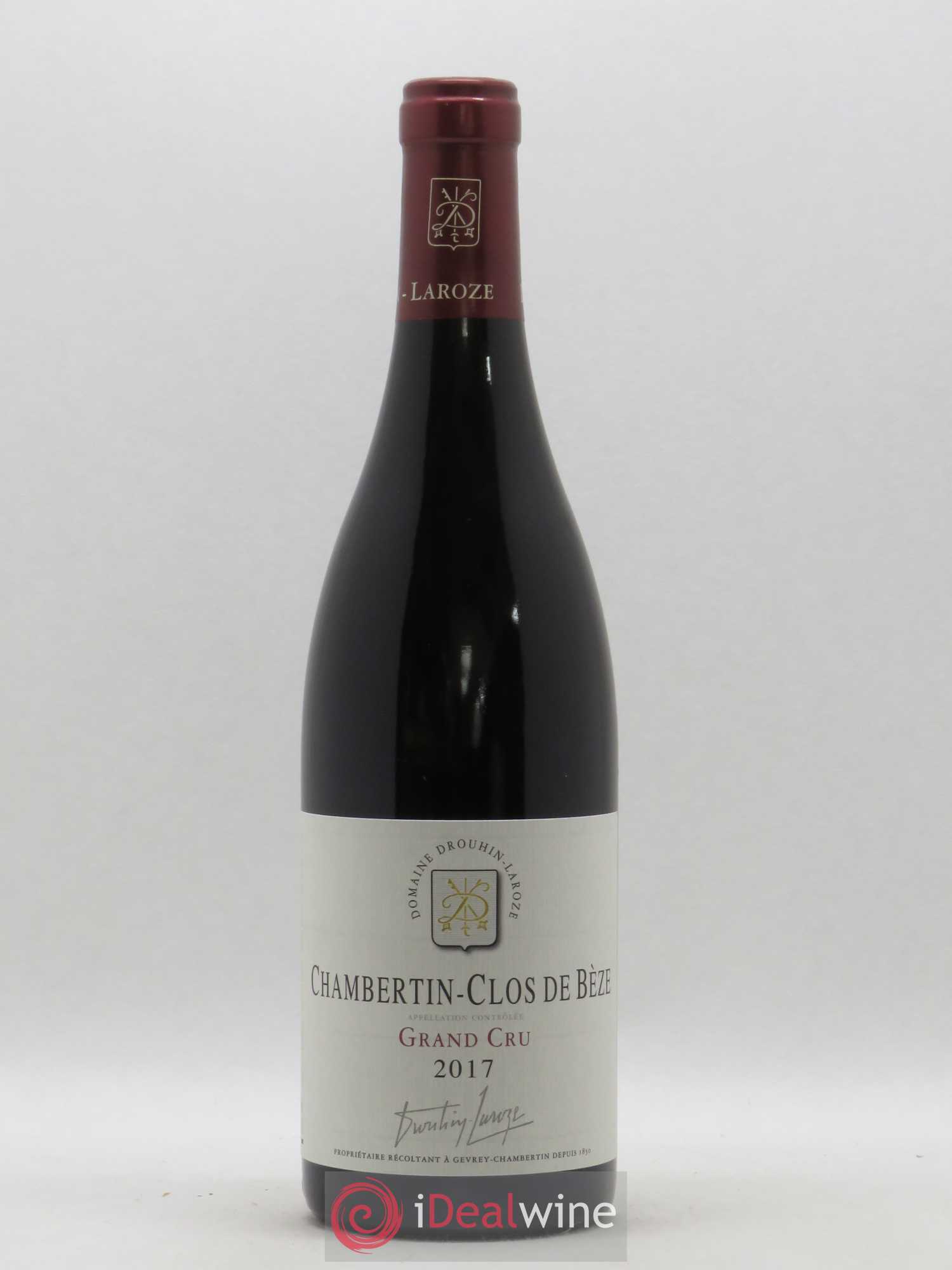 Chambertin Clos de Bèze Grand Cru Domaine Drouhin-Laroze 2017 - Lot de 1 bouteille - 0