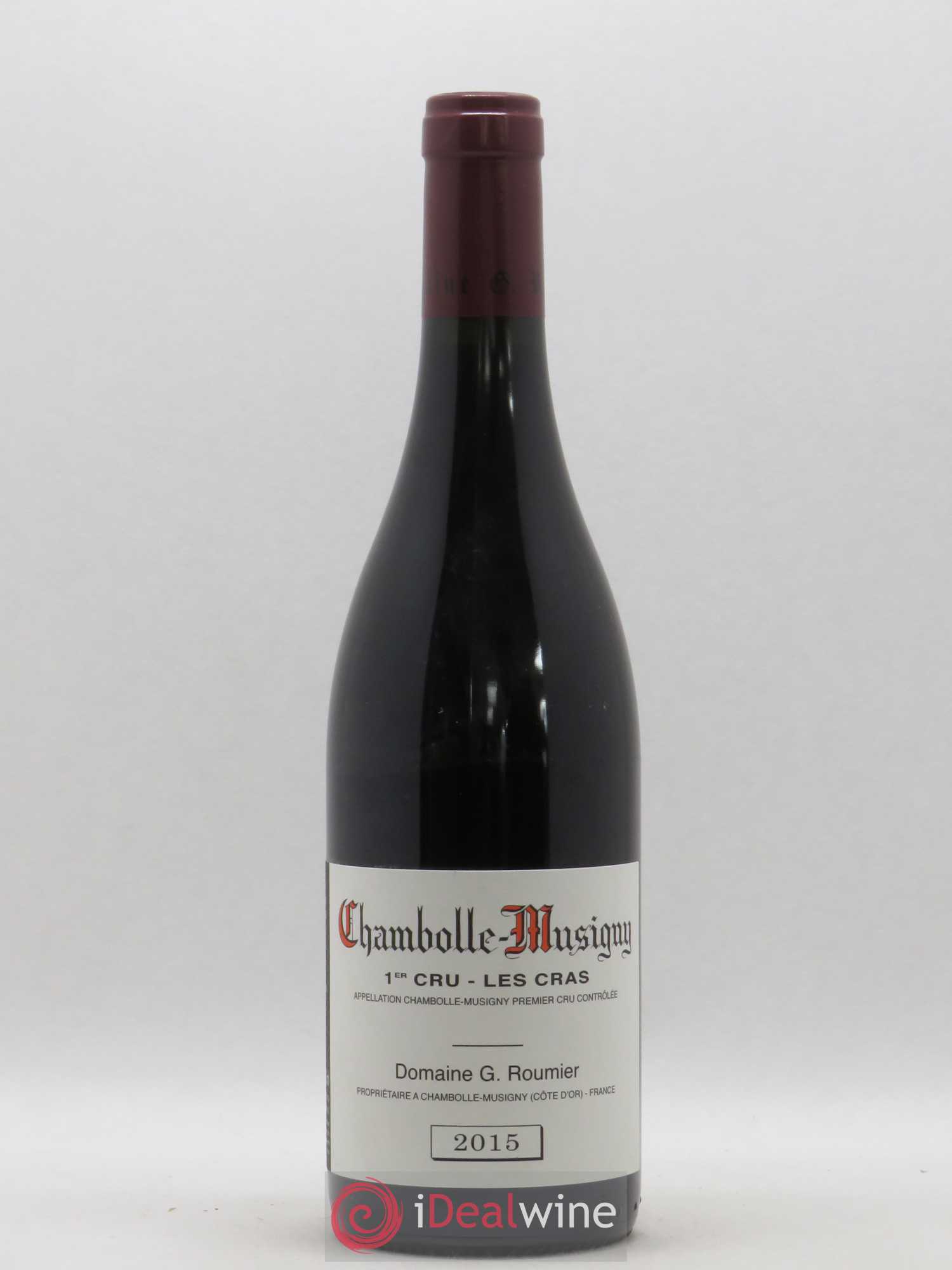 Chambolle-Musigny 1er Cru Les Cras Georges Roumier (Domaine) 2015 - Lot de 1 bouteille - 0