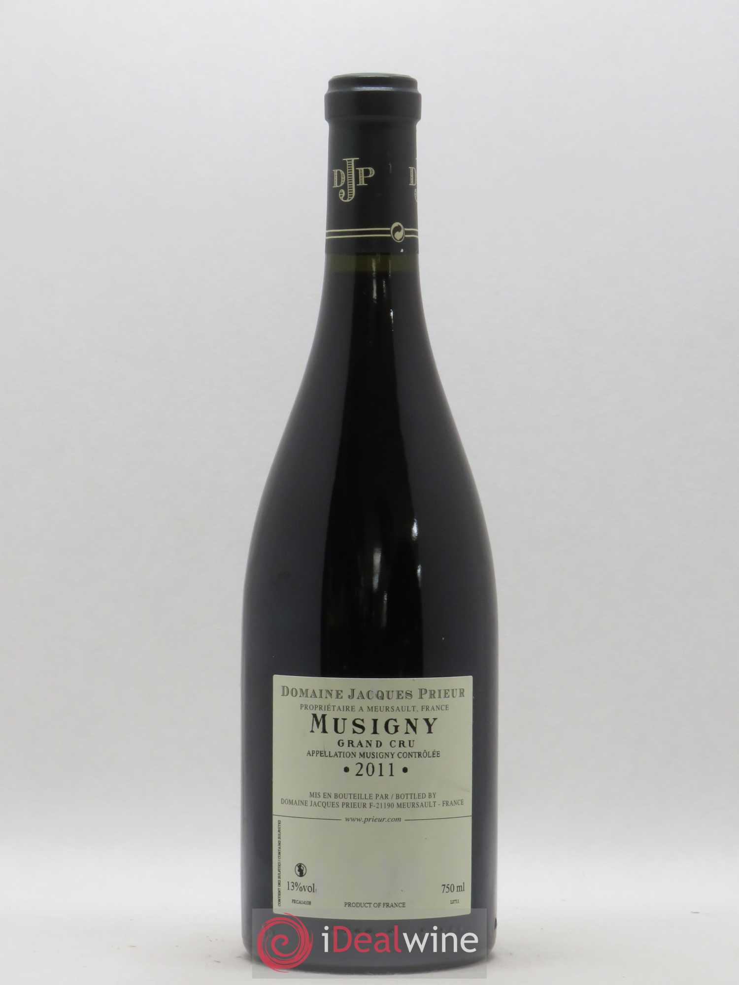 Musigny Grand Cru Jacques Prieur (Domaine) 2011 - Lot de 1 bouteille - 1