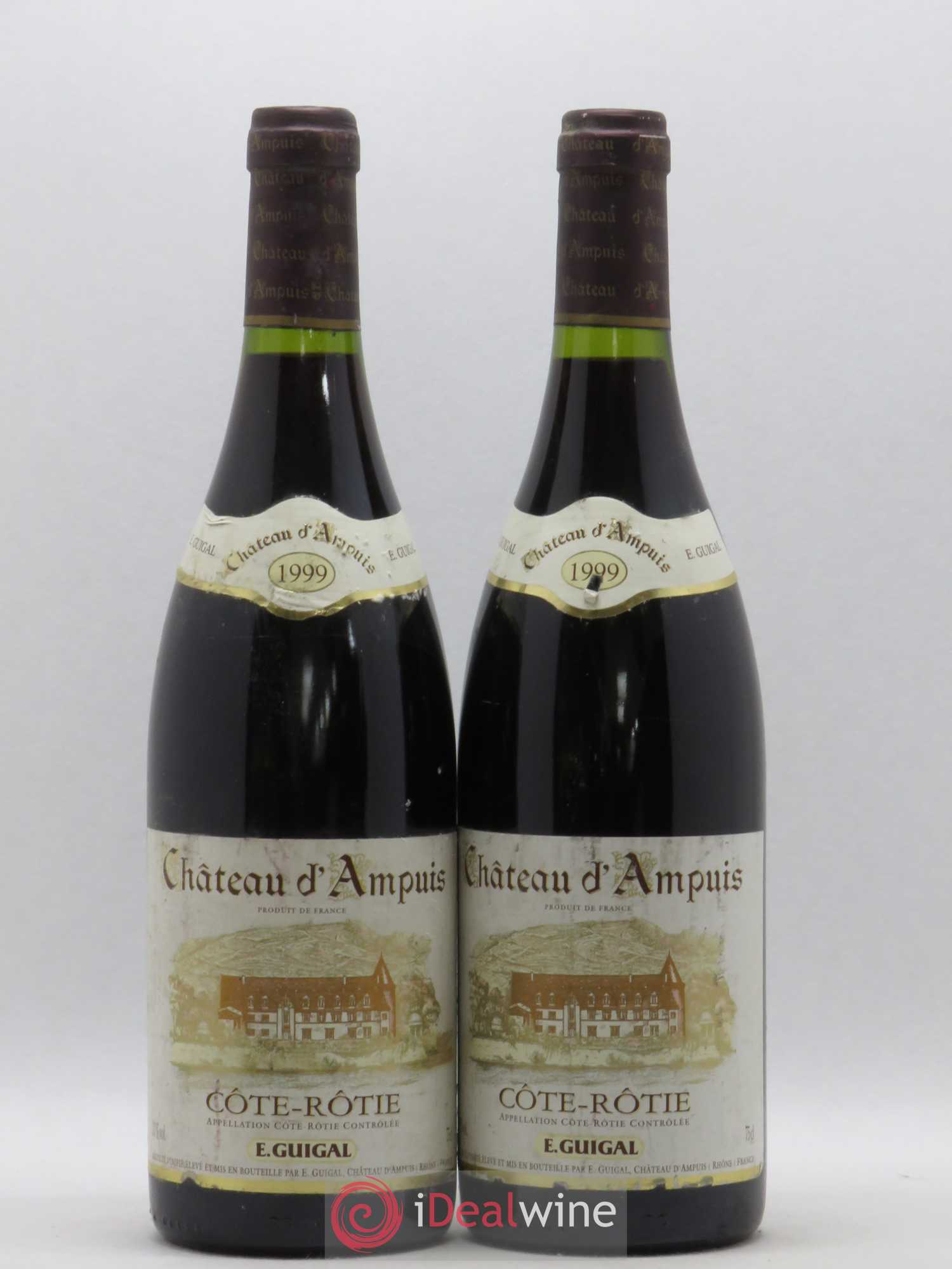 Côte-Rôtie Château d'Ampuis Guigal 1999 - Lot de 2 bouteilles - 0