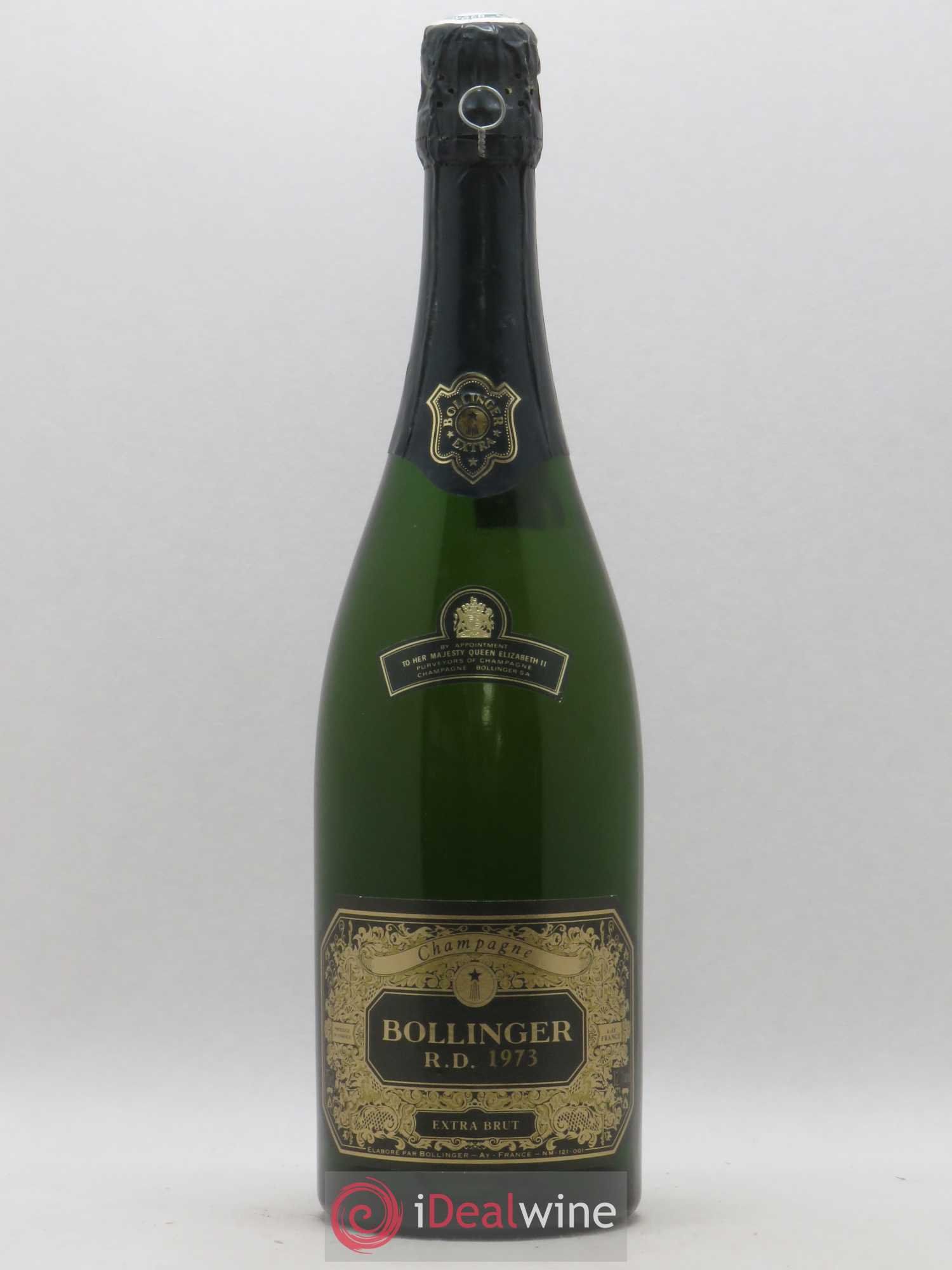R.D. Extra-Brut Bollinger 1973 - Lot de 1 bouteille - 0