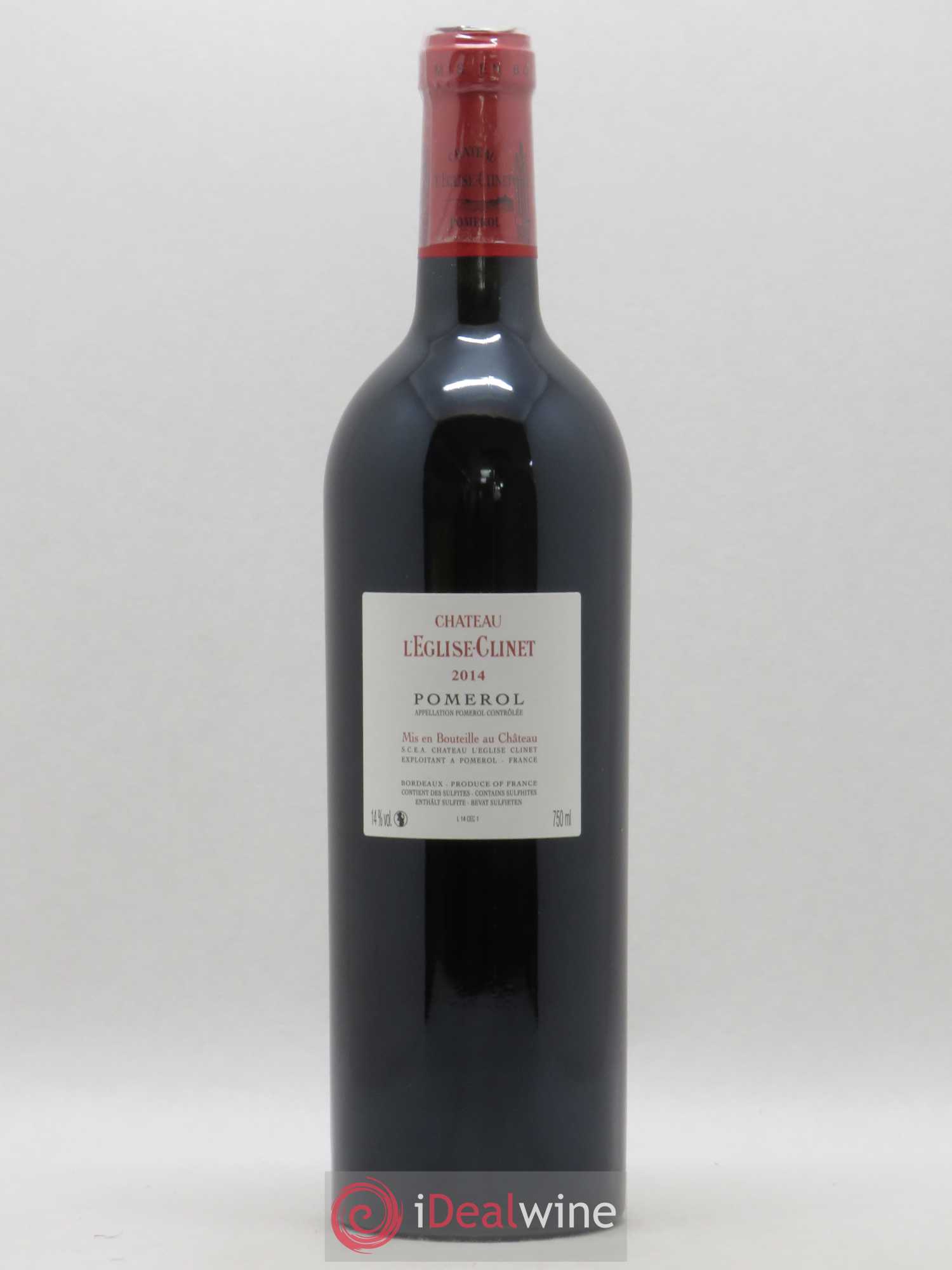 Château l' Église Clinet 2014 - Lot de 1 bouteille - 1