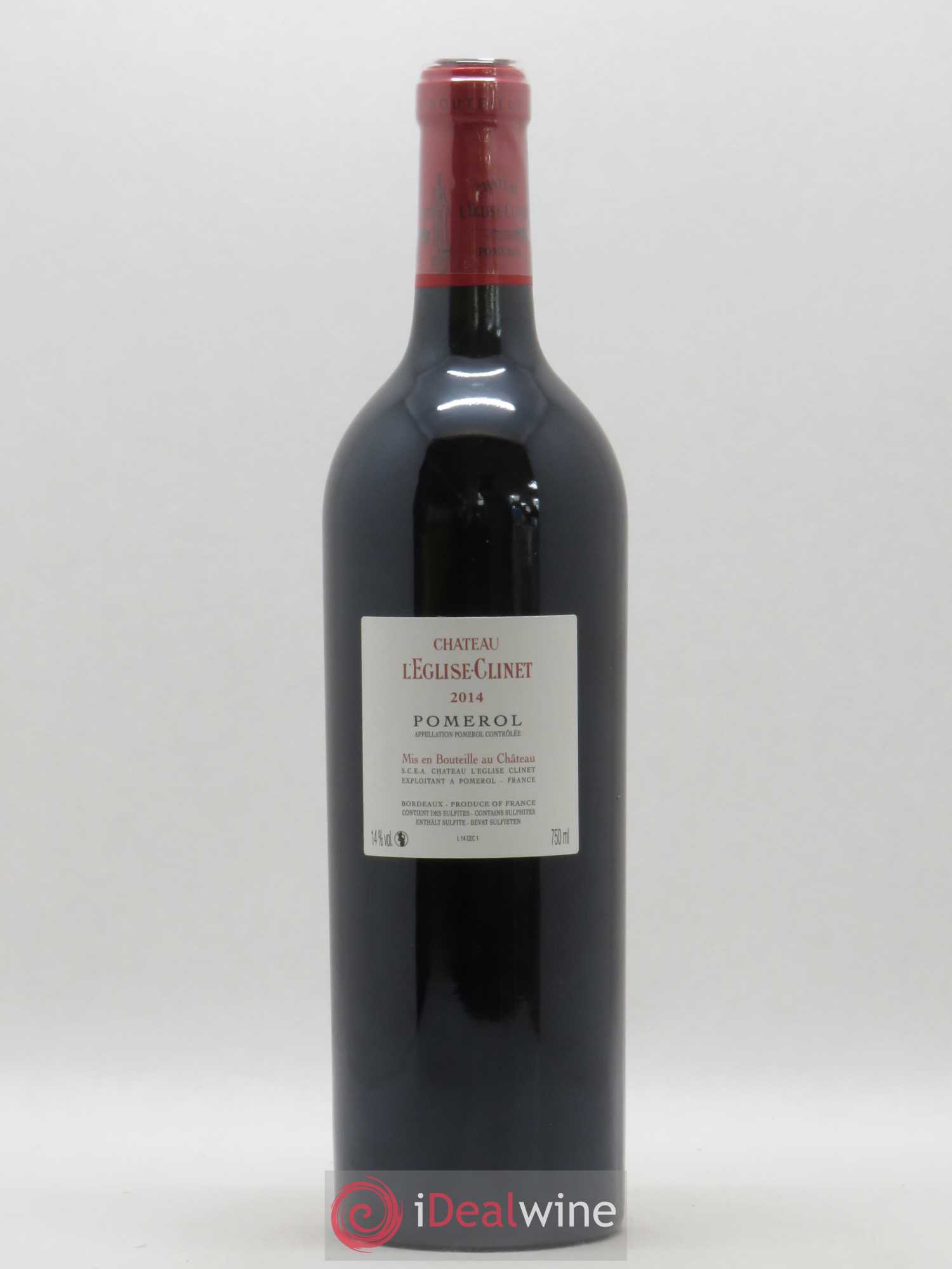 Château l' Église Clinet 2014 - Lot de 1 bouteille - 1