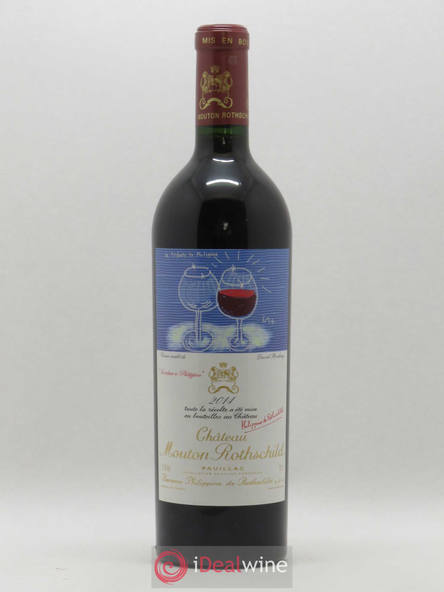 Château Mouton Rothschild 1er Grand Cru Classé 2014 - Lot de 1 bouteille - 0