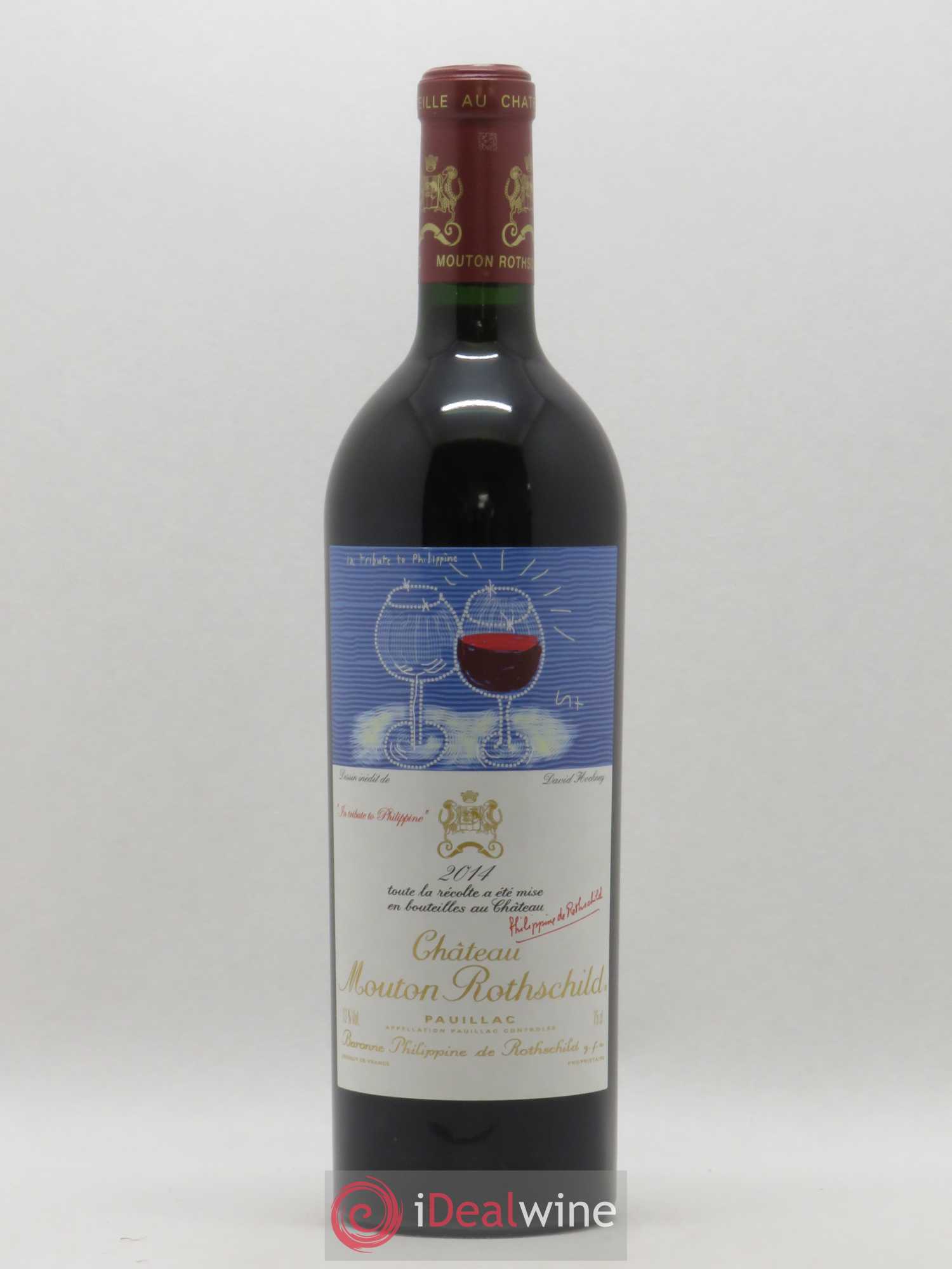 Château Mouton Rothschild 1er Grand Cru Classé 2014 - Lot de 1 bouteille - 0