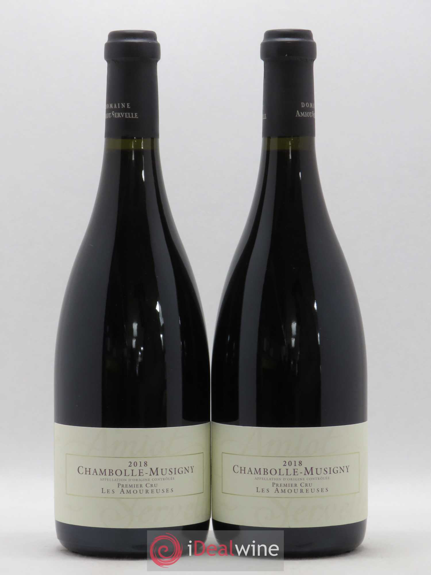 Chambolle-Musigny 1er Cru Les Amoureuses Amiot-Servelle 2018 - Lot de 2 bouteilles - 0