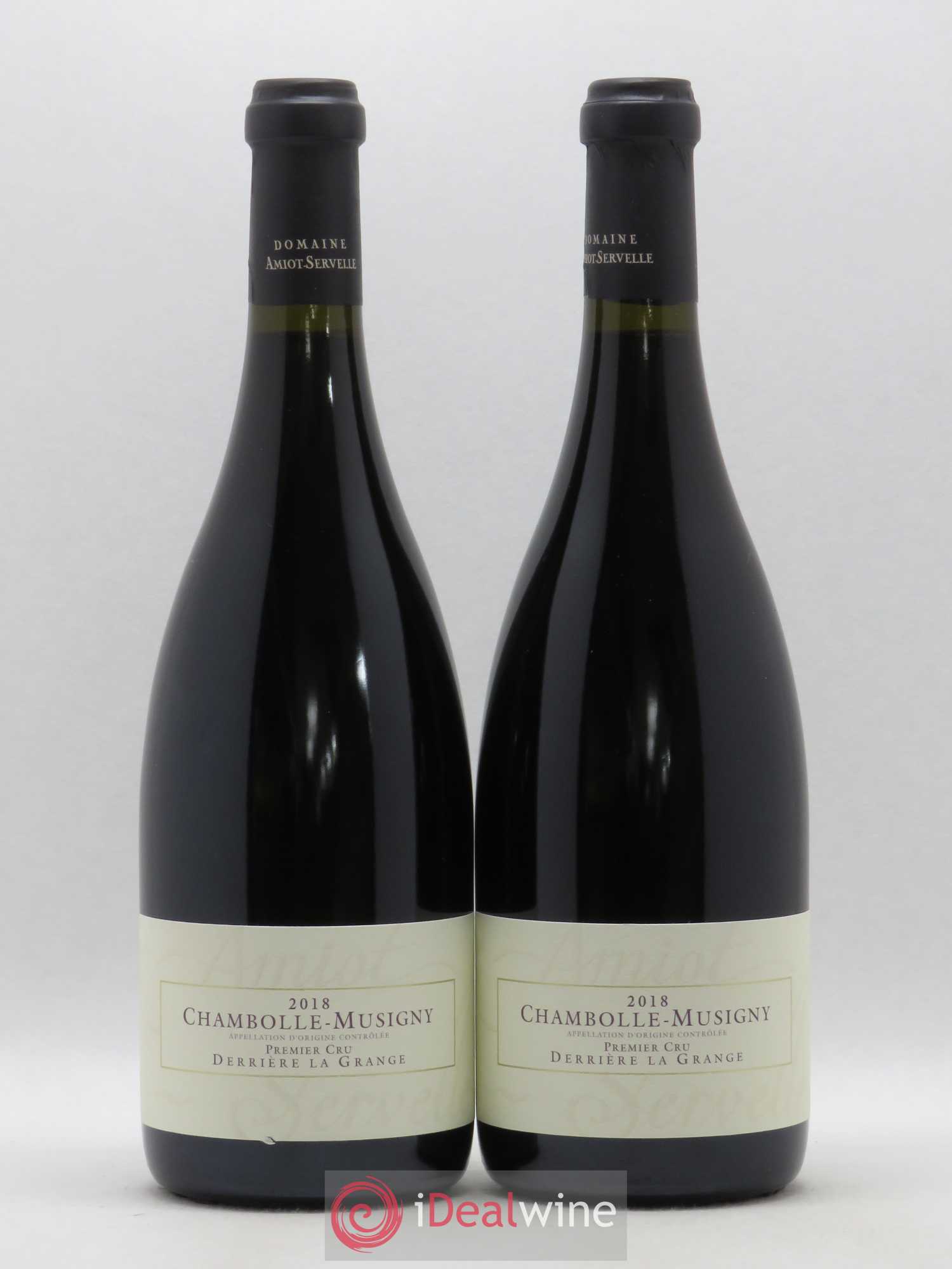 Chambolle-Musigny 1er Cru Derrière la Grange Amiot-Servelle 2018 - Lot de 2 bouteilles - 0