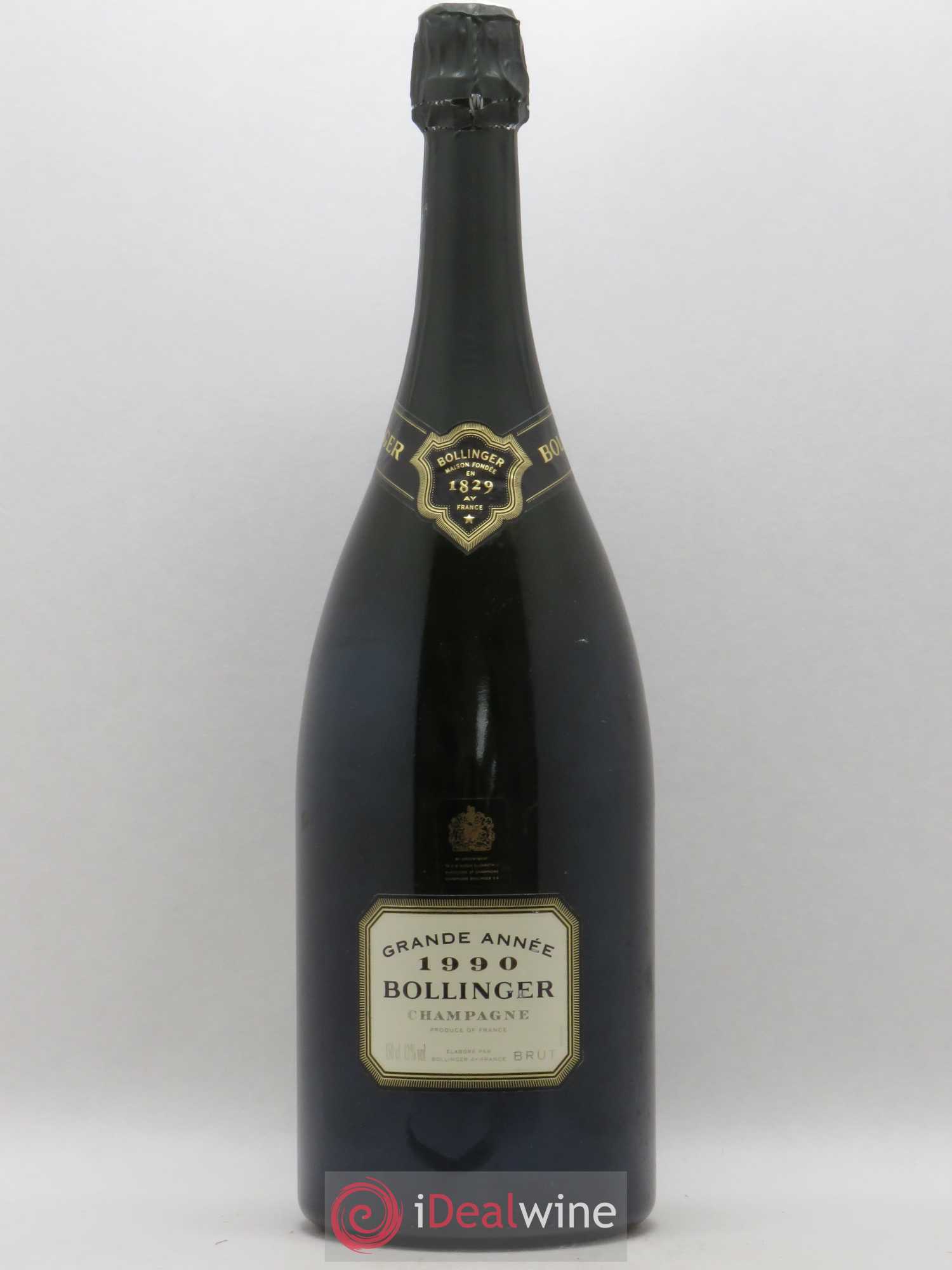 La Grande Année Brut Bollinger 1990 - Lot de 1 magnum - 0