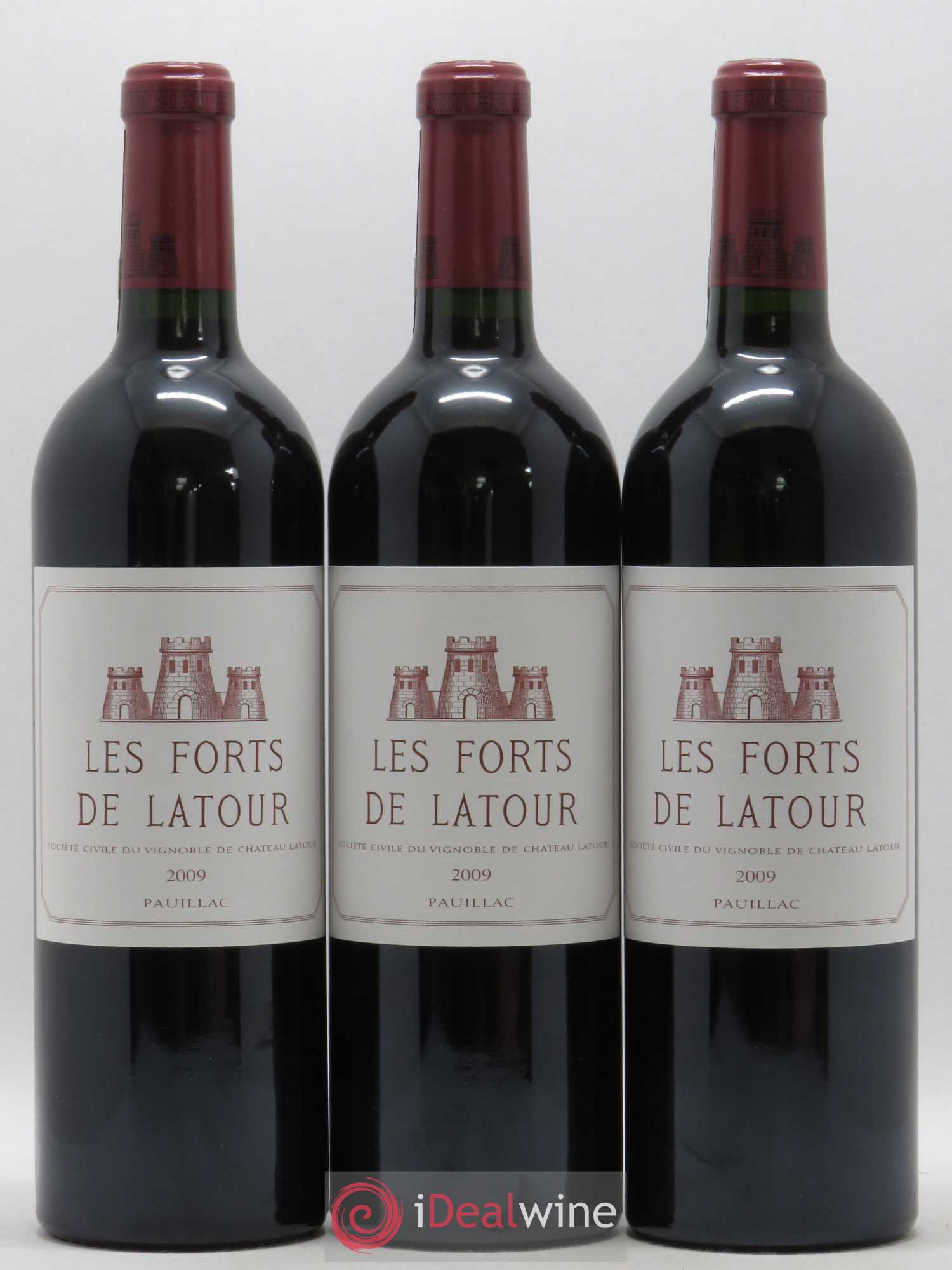 Les Forts de Latour Second Vin 2009 - Lot de 6 bouteilles - 1