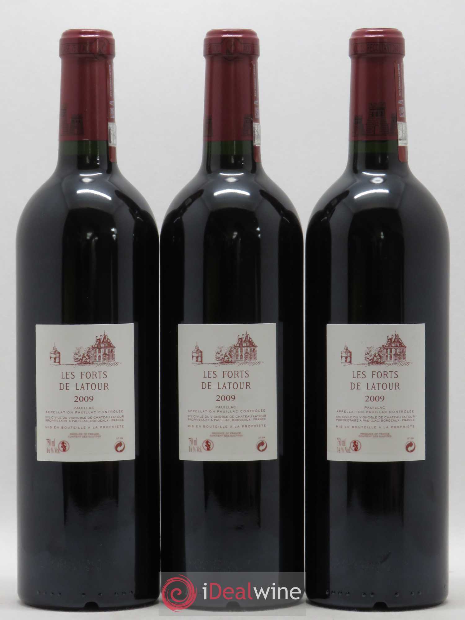 Les Forts de Latour Second Vin 2009 - Lot de 6 bouteilles - 2