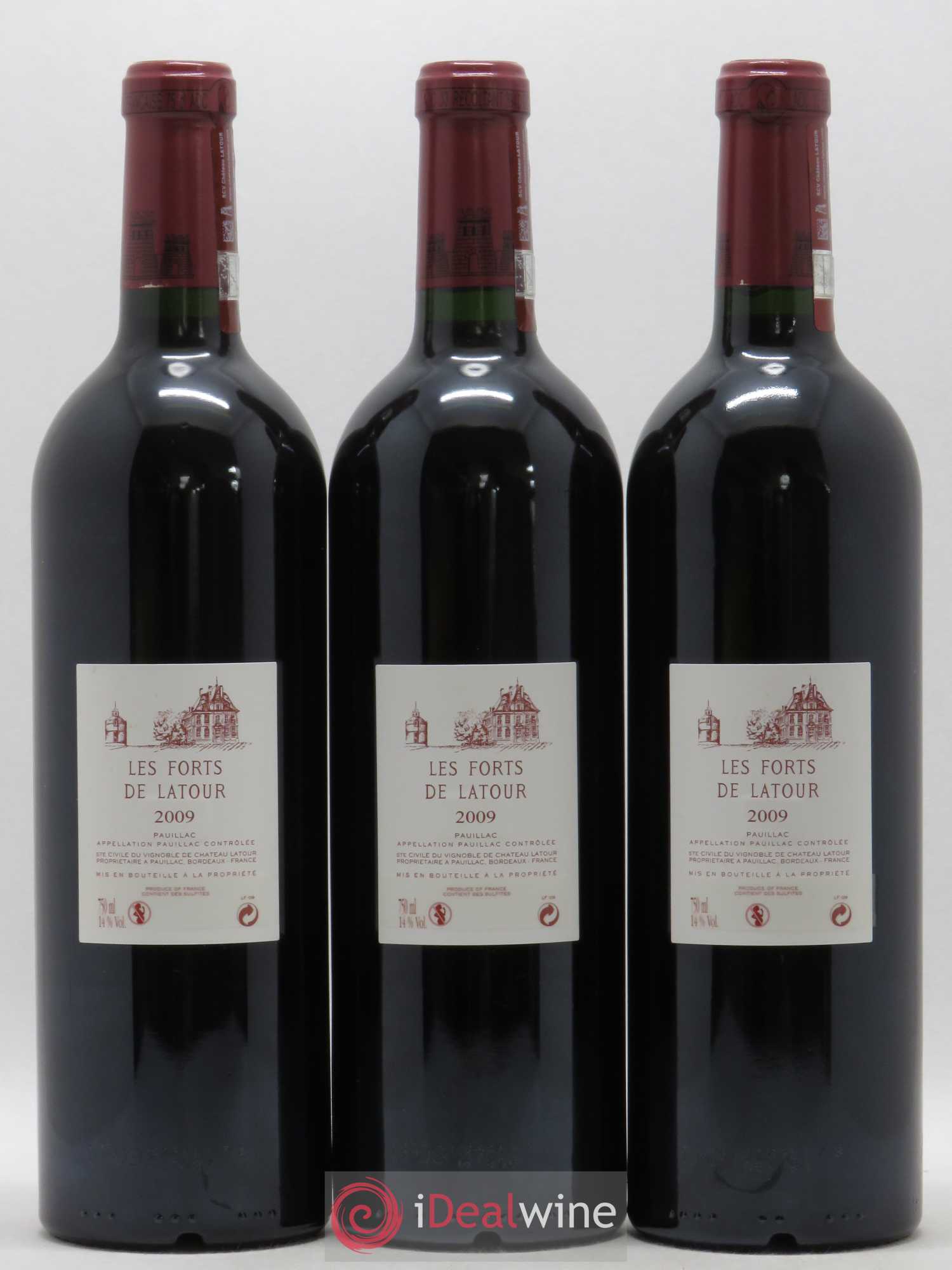 Les Forts de Latour Second Vin 2009 - Lot de 6 bouteilles - 4