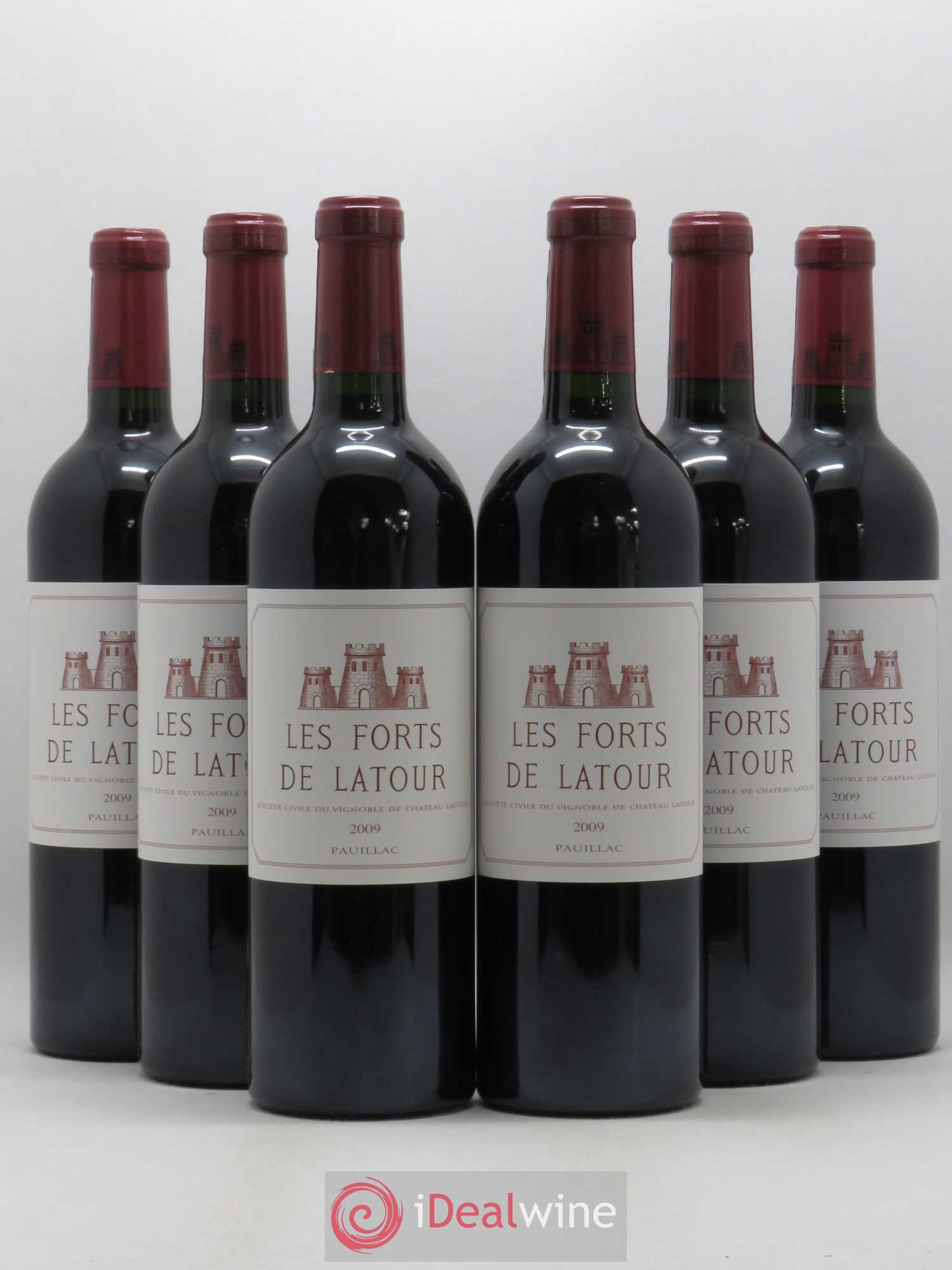 Les Forts de Latour Second Vin 2009 - Lot de 6 bouteilles - 0