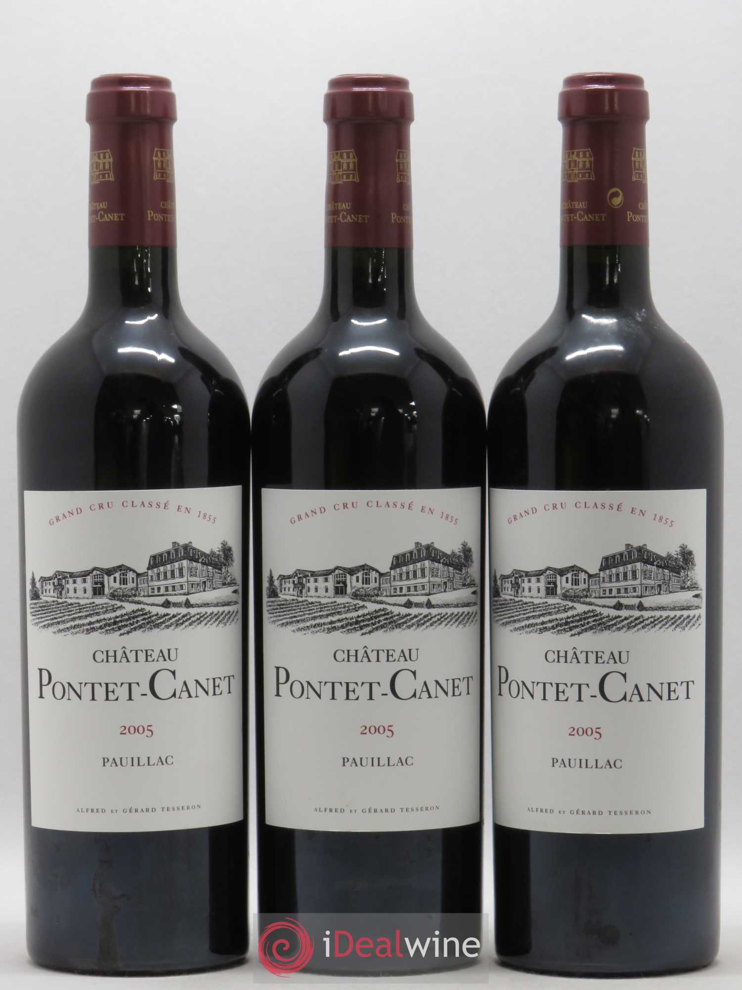 Château Pontet Canet 5ème Grand Cru Classé 2005 - Lot de 6 bouteilles - 2