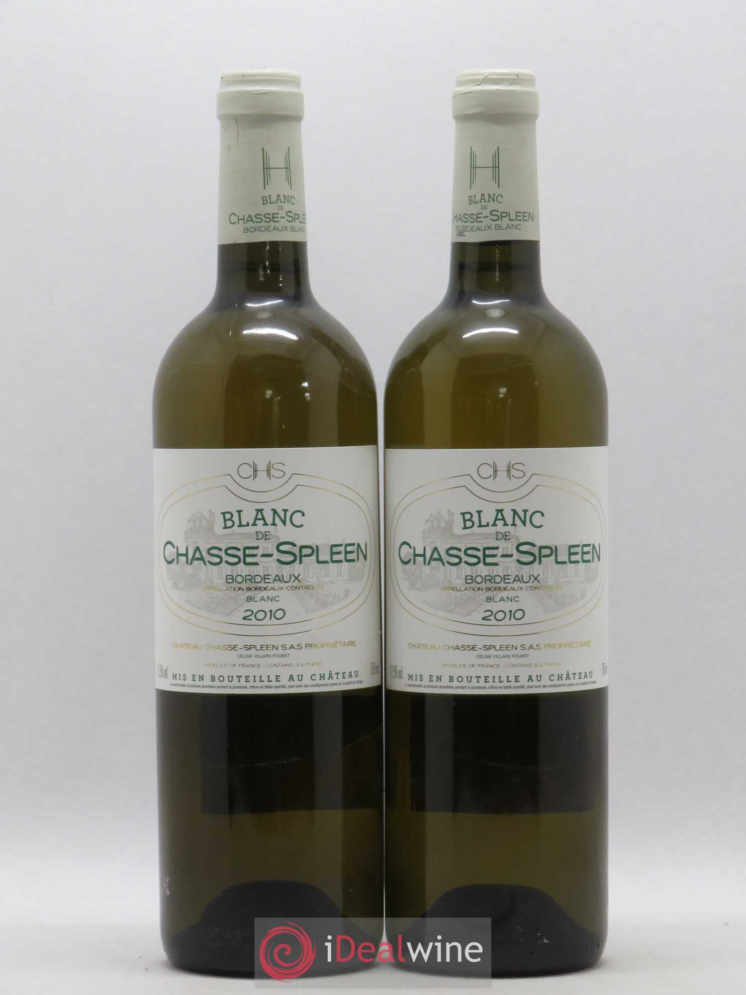 Château Chasse Spleen 2010 - Lot de 2 bouteilles - 0