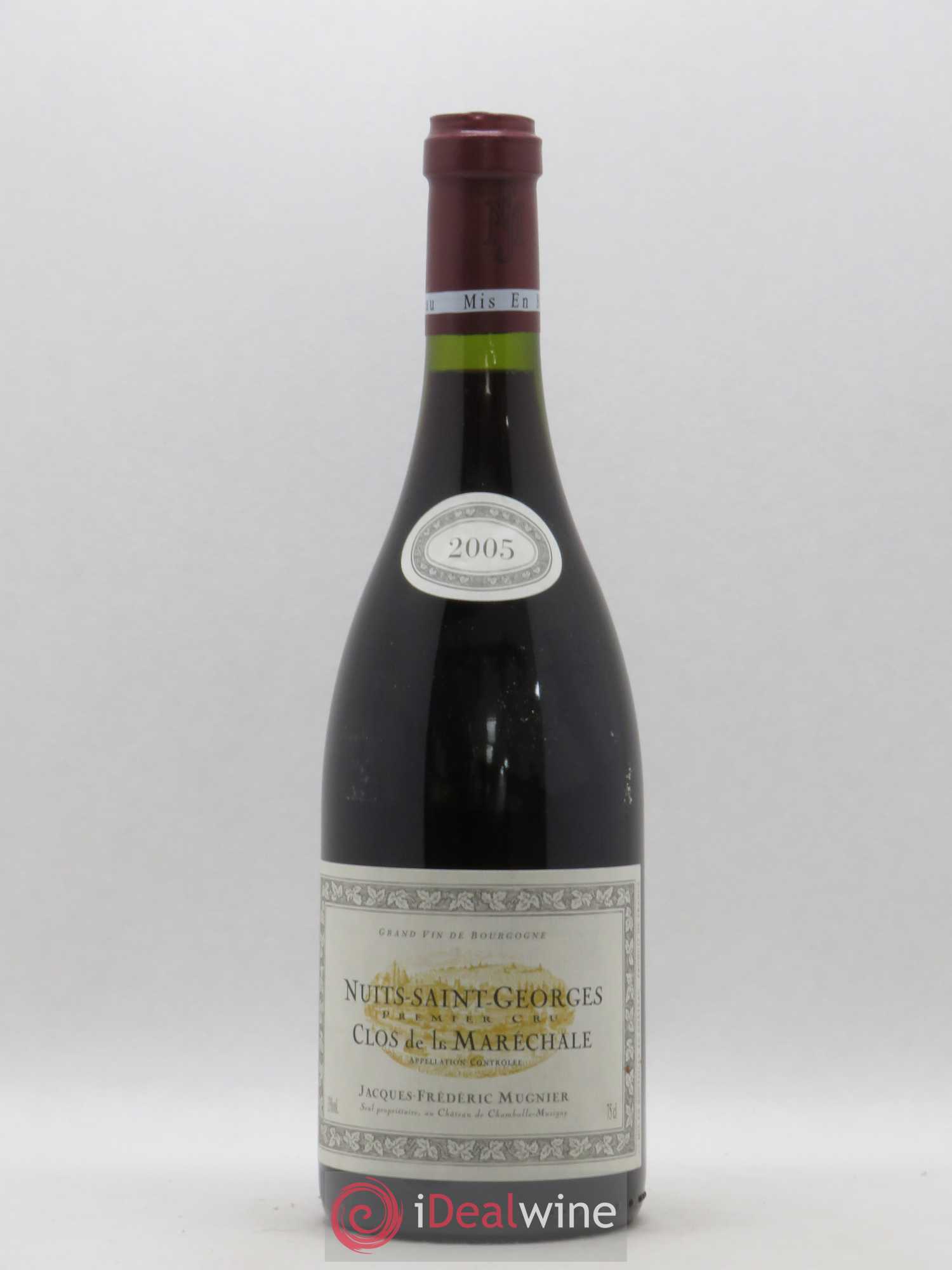 Nuits-Saint-Georges 1er Cru Clos de La Maréchale Jacques-Frédéric Mugnier 2005 - Lot de 1 bouteille - 0