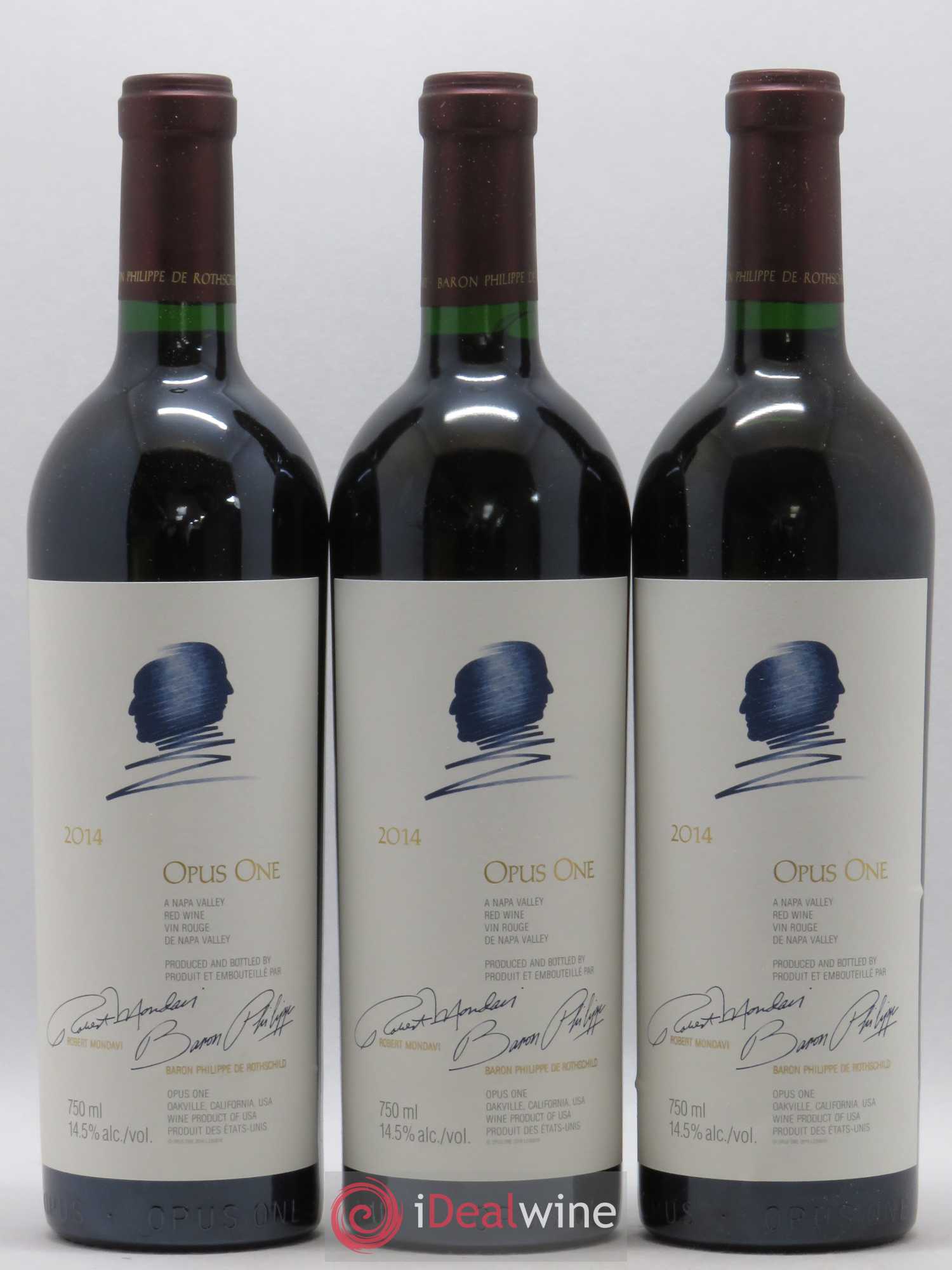 Napa Valley Opus One Robert Mondavi 2014 - Lot de 6 bouteilles - 3