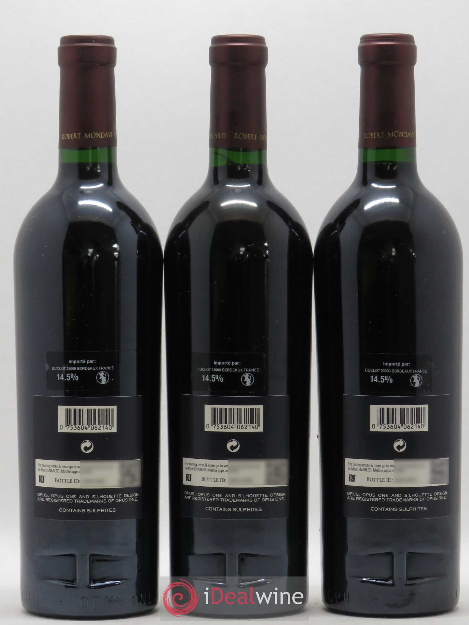 Napa Valley Opus One Robert Mondavi 2014 - Lot de 6 bouteilles - 4