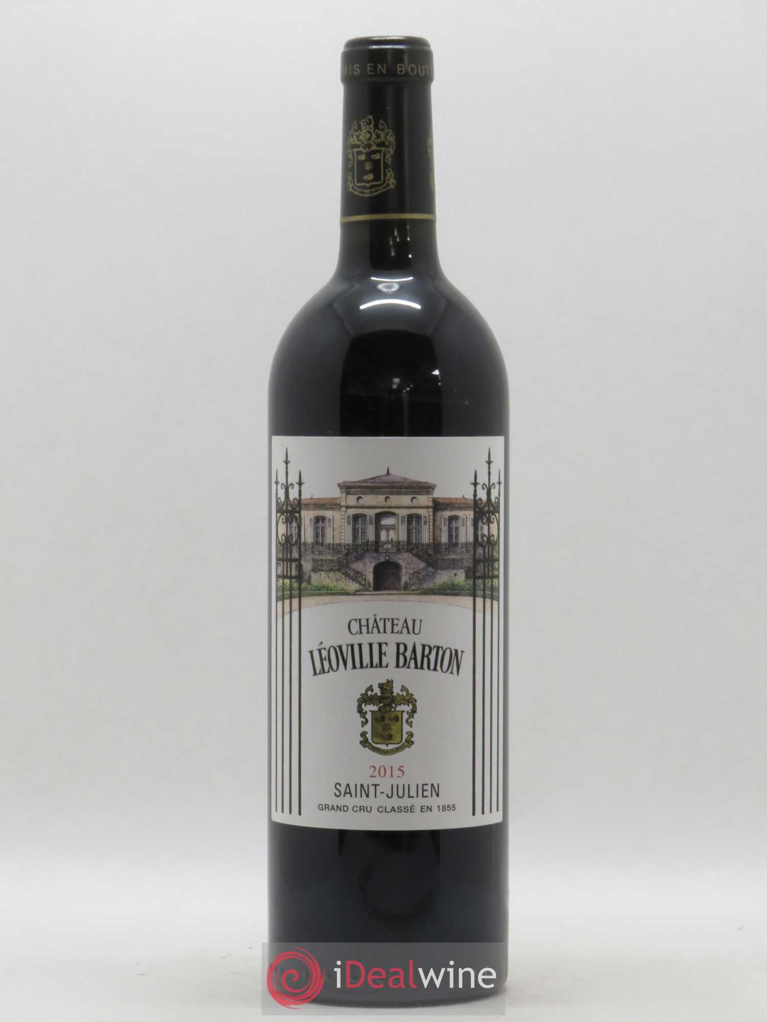 Château Léoville Barton 2ème Grand Cru Classé 2015 - Lot de 1 bouteille - 0