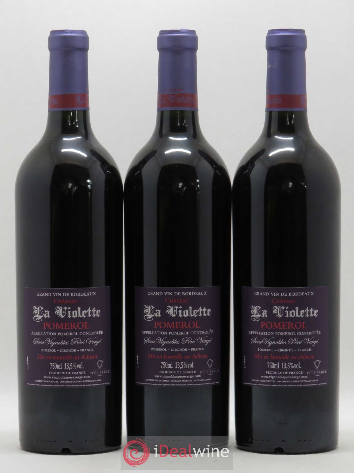 Château la Violette 2014 - Lot de 6 bouteilles - 4
