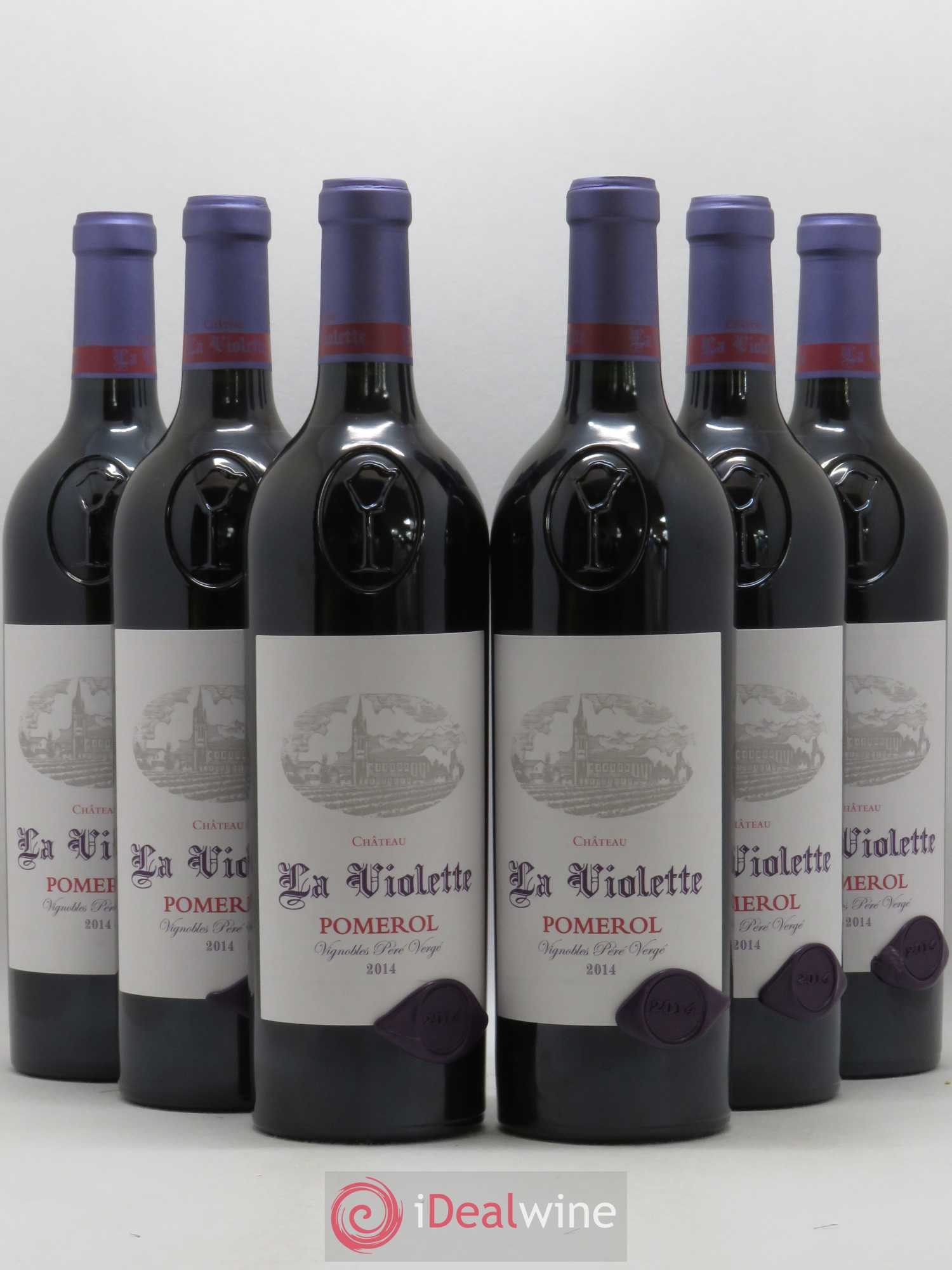 Château la Violette 2014 - Lot de 6 bouteilles - 0
