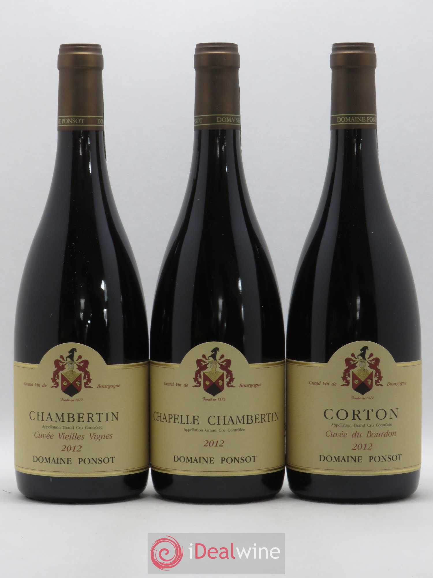 Assortiment Grands Crus Ponsot (Domaine) 2012 - Lot de 1 bouteille - 3