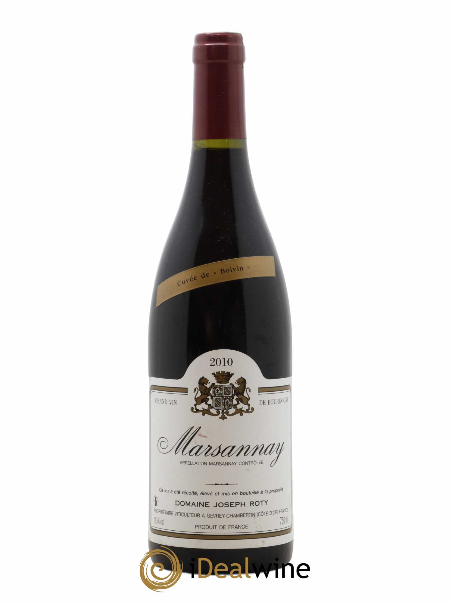 Marsannay Cuvée de Boivin Joseph Roty (Domaine) 2010 - Lot de 1 bouteille - 0