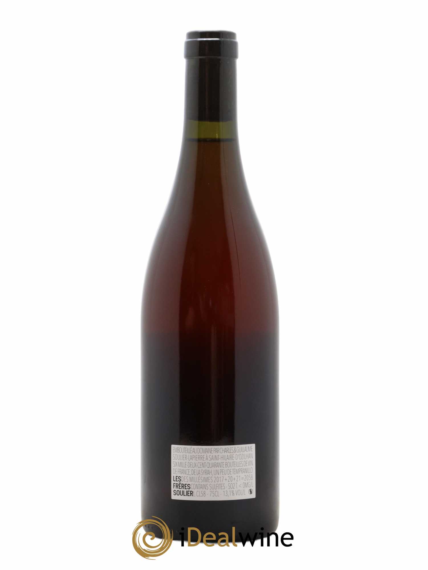 Vin de France La Clastre 17/20/21 2058 Domaine des Frères Soulier (no reserve) (no reserve) - Lot of 1 bottle - 1