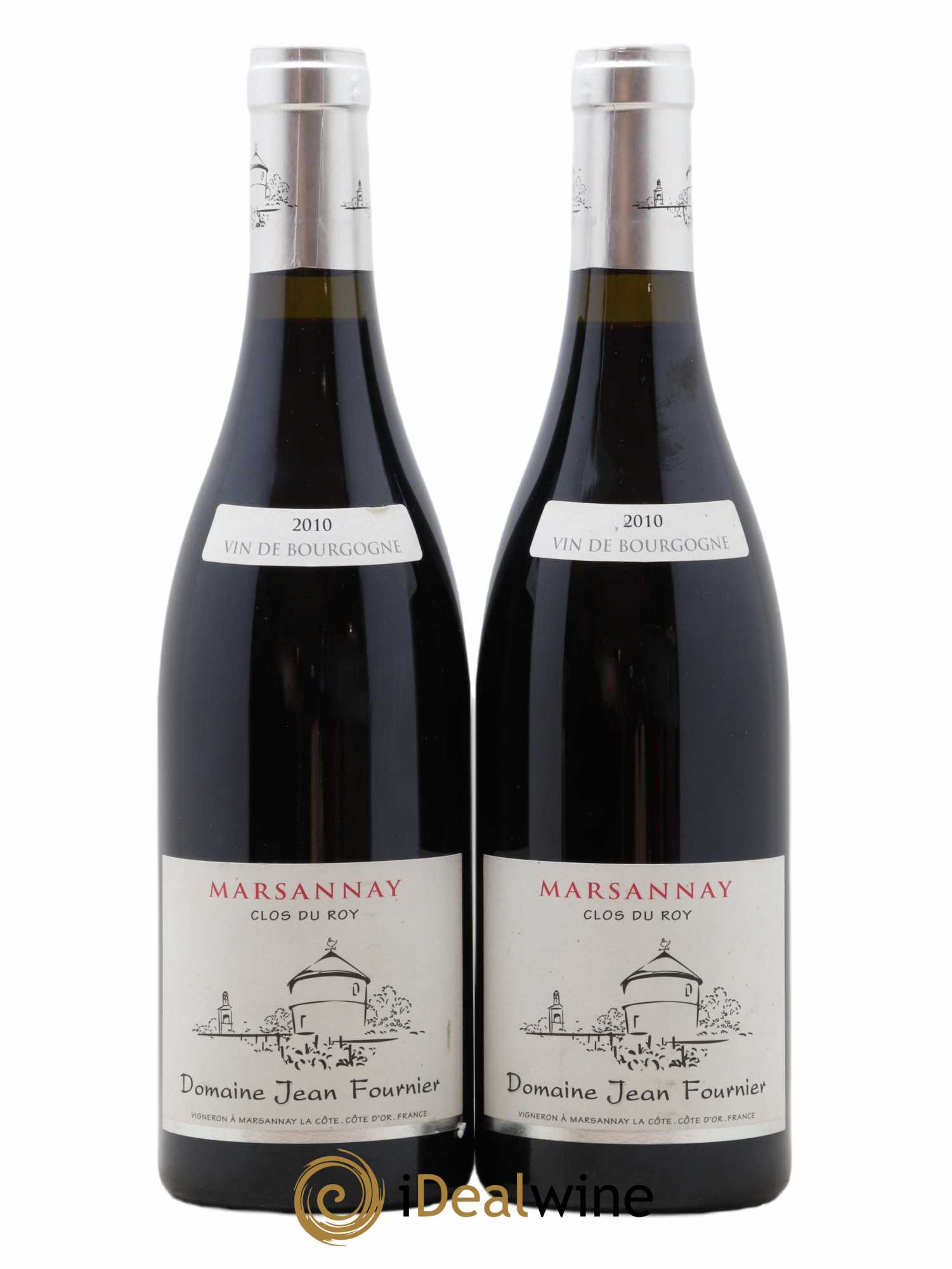Marsannay Clos du Roy Jean Fournier (Domaine) 2010 - Lot de 2 bouteilles - 0
