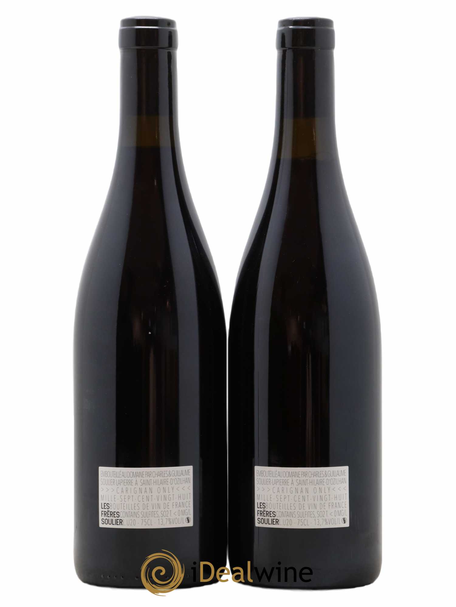 Vin de France Untitled Domaine des Frères Soulier 2020 - Posten von 2 Flaschen - 1